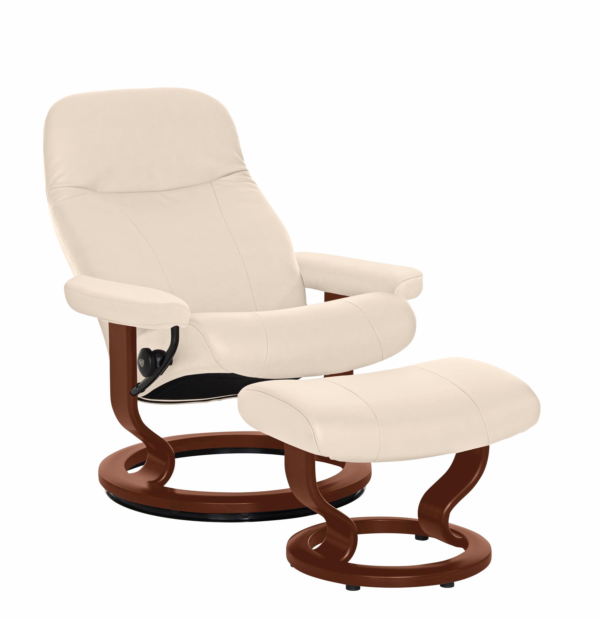 Stressless® Relaxsessel »Garda«, (Set, Relaxsessel mit Hocker), mit Hocker, günstig online kaufen