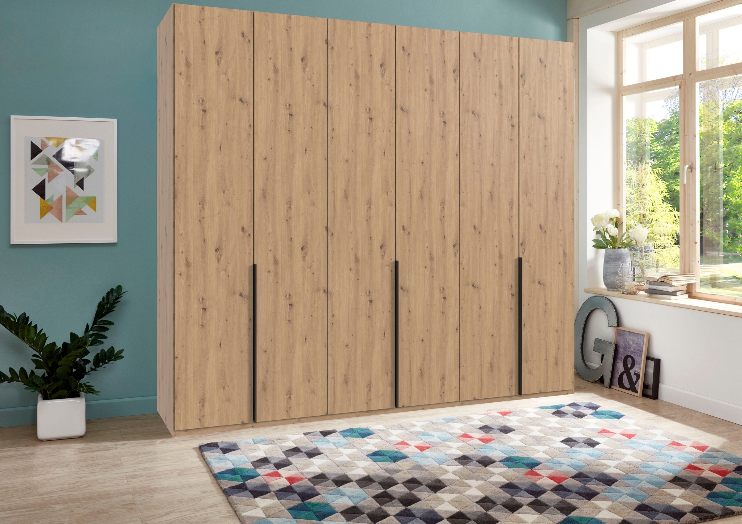 Wimex Kleiderschrank »Mugano,in 5 Breiten,2 Höhen,2 Tiefen, viele Farben, M günstig online kaufen