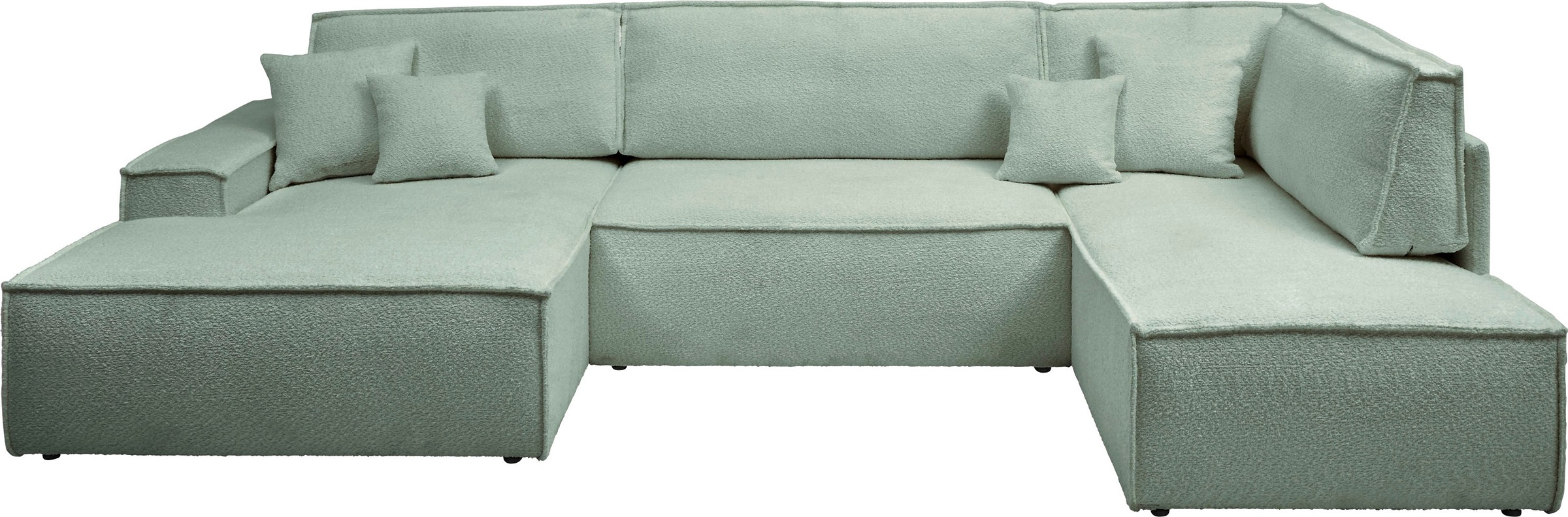 andas Wohnlandschaft »FINNLEY U-Form XXL 329 cm, Schlafsofa, Schlaffunktion günstig online kaufen