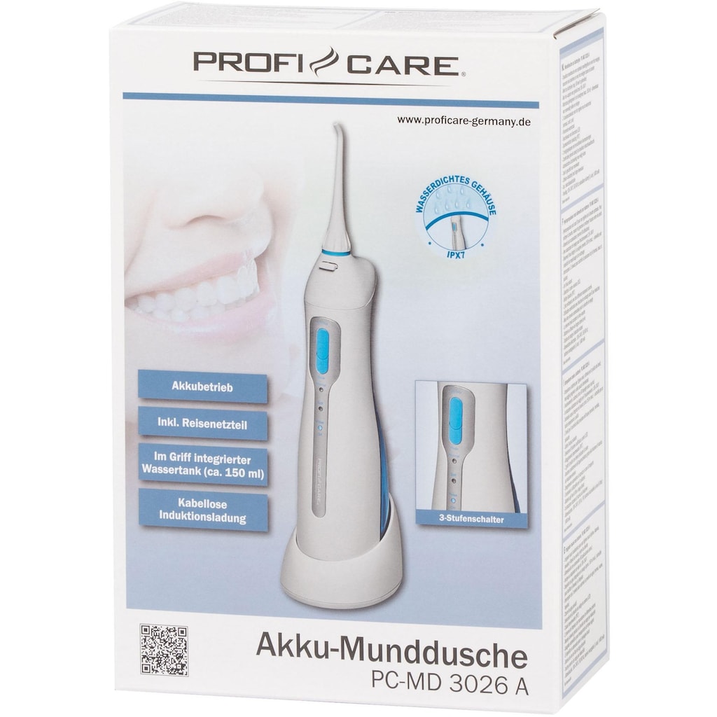 ProfiCare Munddusche »PC-MD 3026 A«, 2 St. Aufsätze}