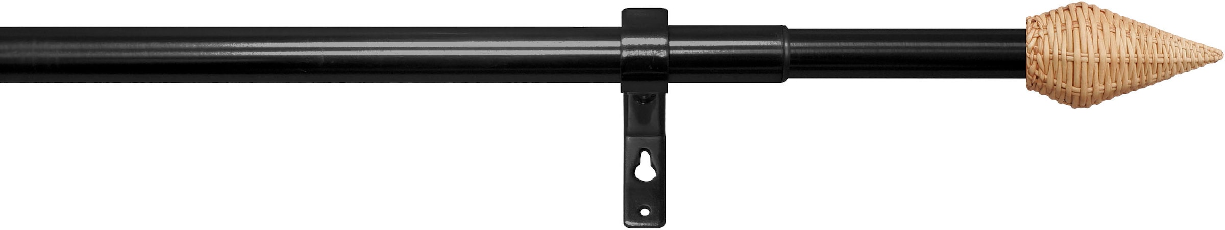 indeko Gardinenstange »Rattan Ø13/16mm«, 1 läufig-läufig, ausziehbar, stufe günstig online kaufen