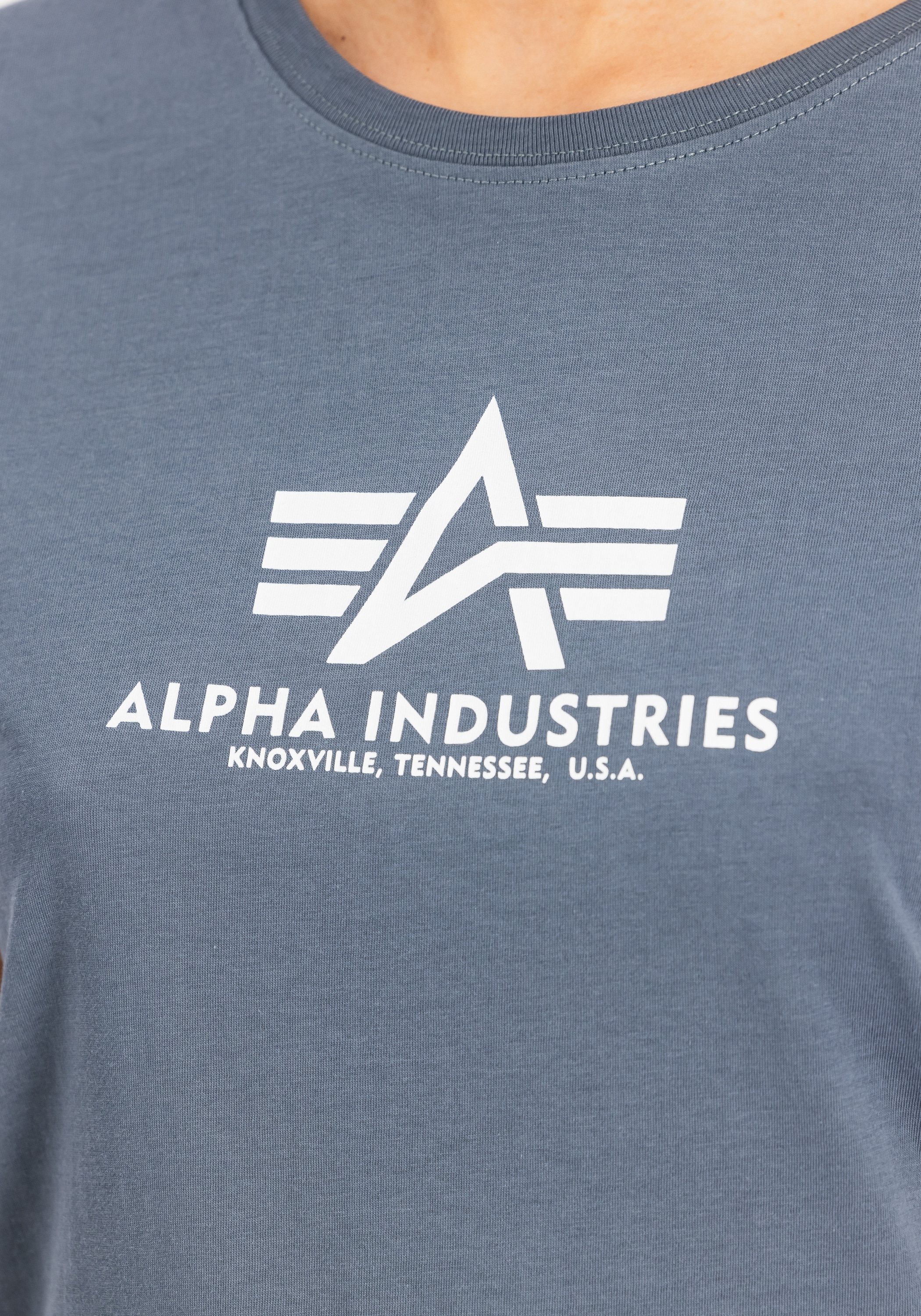 Alpha Industries T-Shirt »Alpha Industries Women - T-Shirts New Basic T-Shirt BL W«