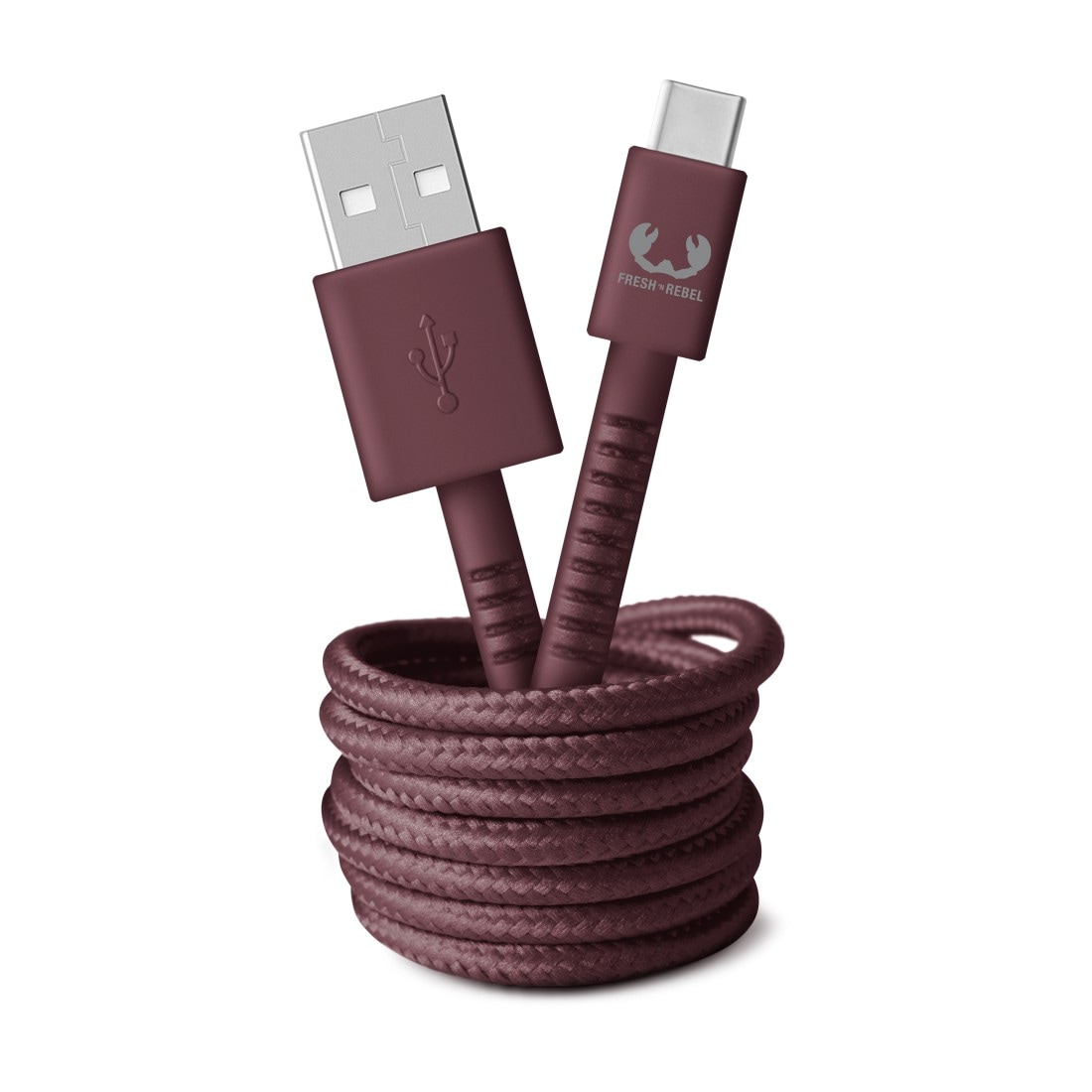 Bild von Fresh´n Rebel Smartphone-Kabel »USB - USB-C Kabel "Fabriq", 2m«, USB Typ C-USB Typ A, 200 cm