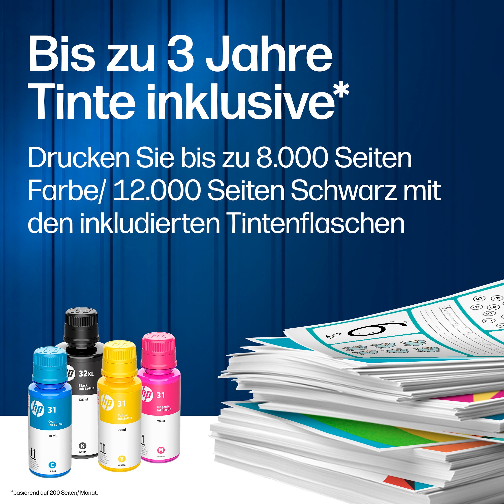 HP Multifunktionsdrucker »Smart Tank 7005« Bis zu 20€ Cashback sichern! Nur bis zum 31.10.2026