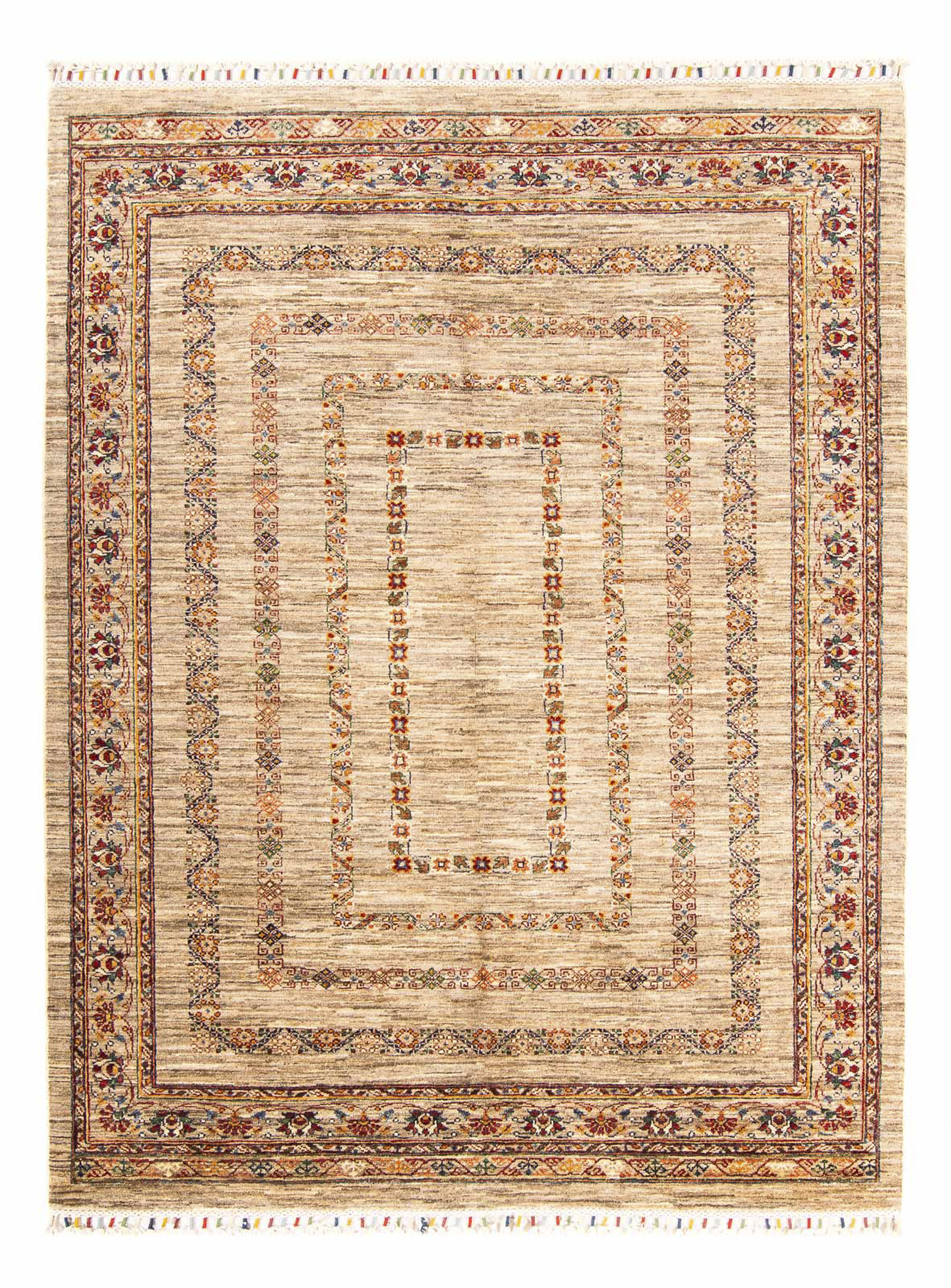 morgenland Orientteppich »Perser - Nain - 81 x 57 cm - beige«, rechteckig, günstig online kaufen