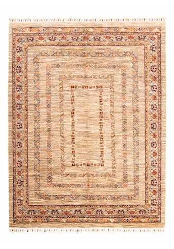 Orientteppich »Mir - Indus - 90 x 60 cm - dunkelrot«, rechteckig