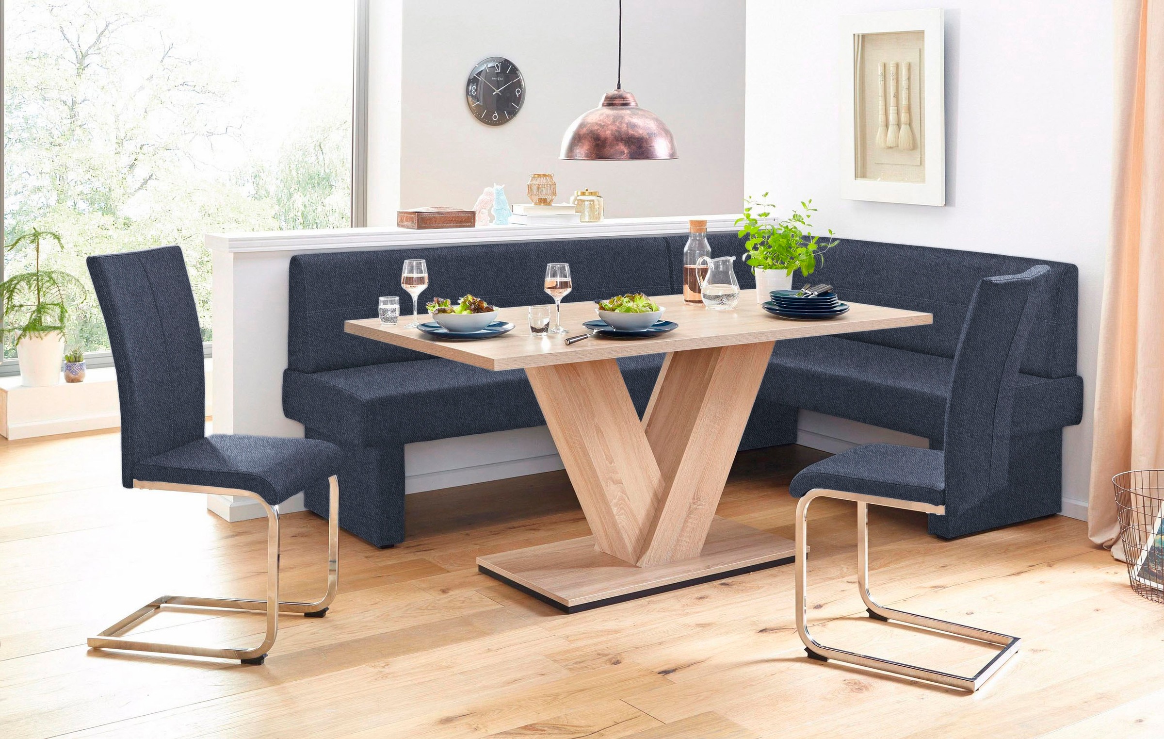 Home affaire "Nils" Sitz und Rücken gepolstert, verschiedene Qualitäten günstig online kaufen