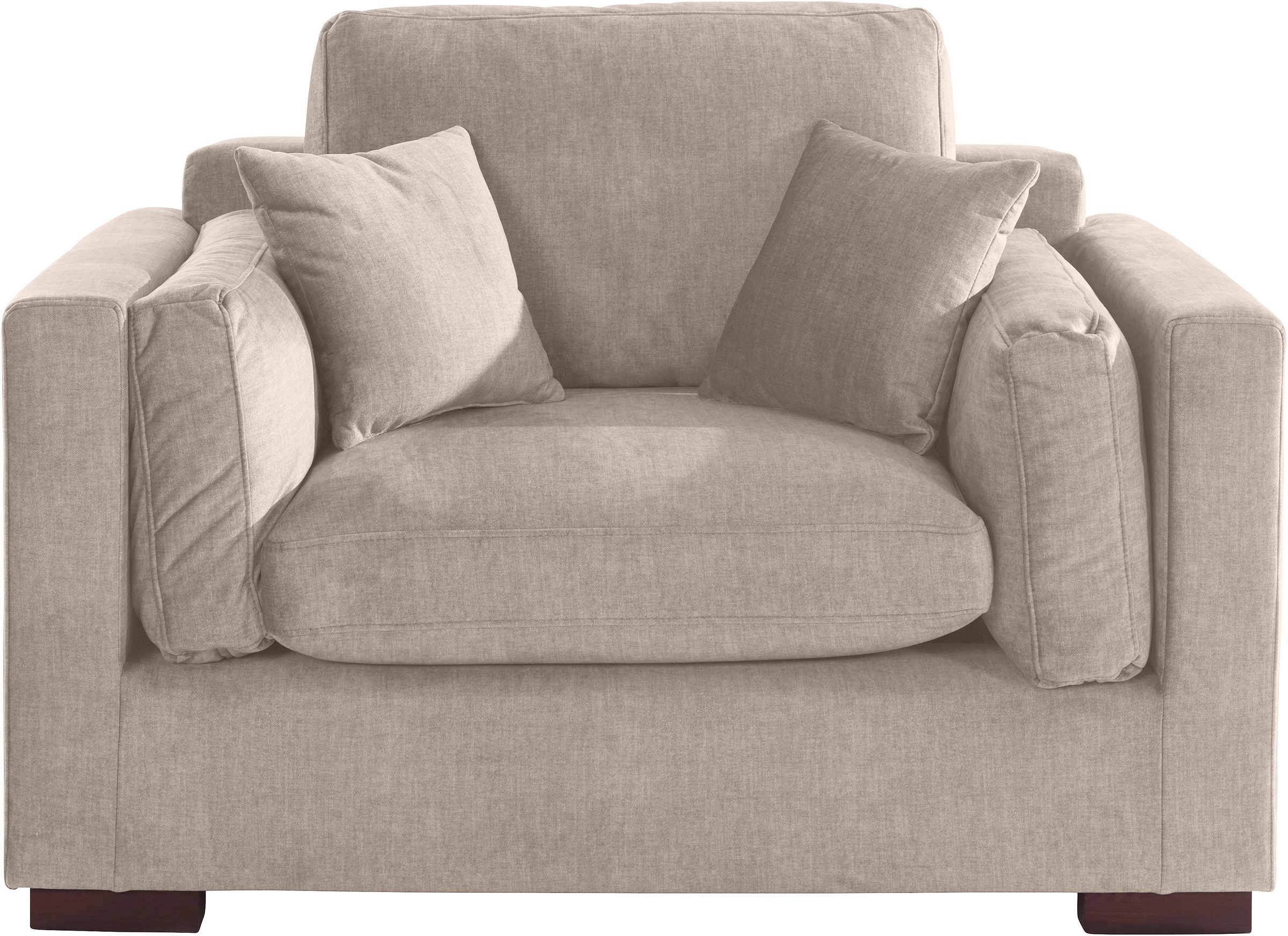 Home affaire Loveseat »Fresh Pond Sessel«, weicher Sitzkomfort, incl. Zierk günstig online kaufen