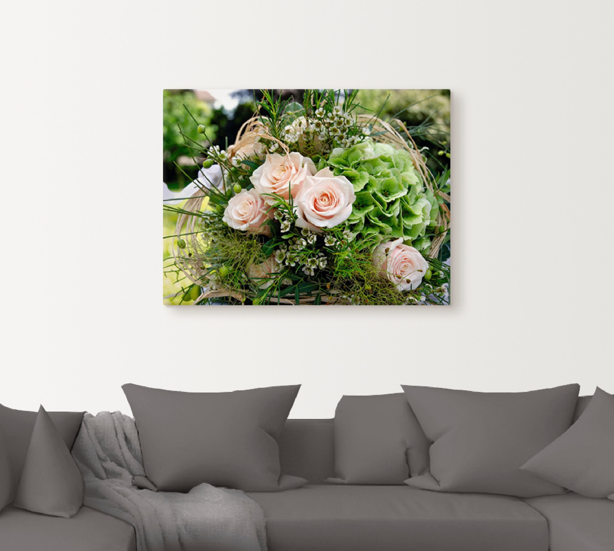 Artland Wandbild »Blumenstrauss«, Blumen, (1 St.), als Alubild, Outdoorbild günstig online kaufen