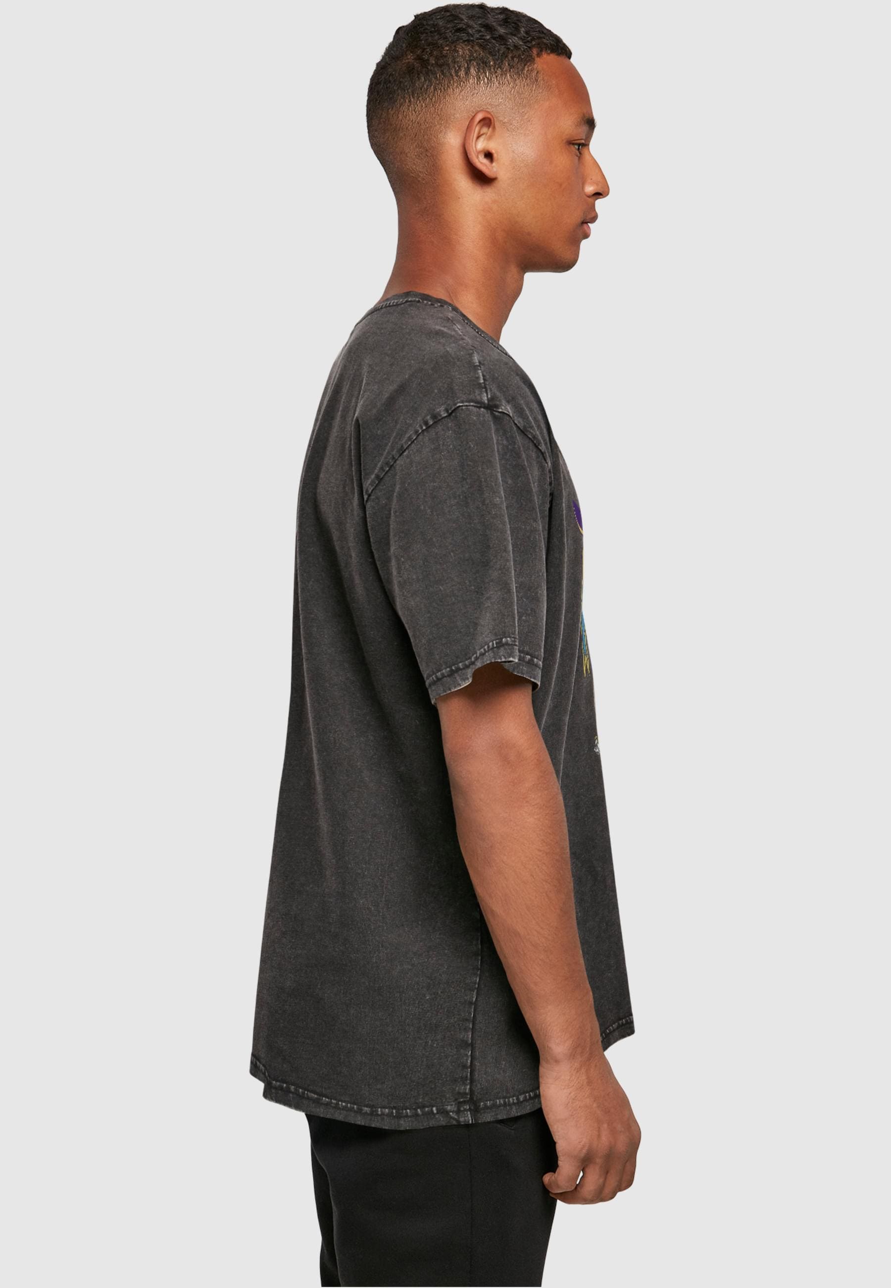 Merchcode T-Shirt »Merchcode Herren Ghost - Blessing black Acid Washed Oversize Tee« 1 Stk. tlg.