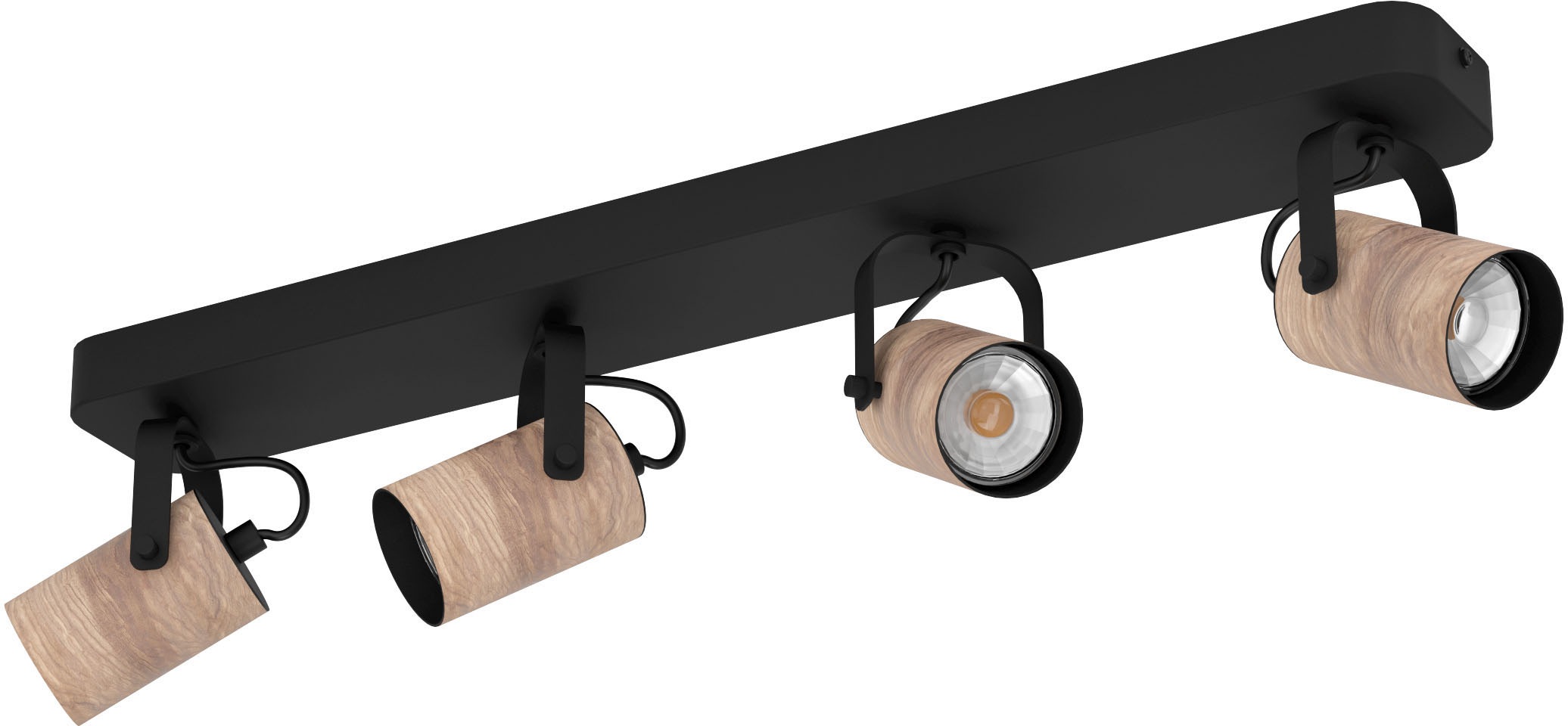 EGLO Deckenspot »CAYUCA« GU10 1 Stk. Deckenspot in schwarz aus Stahl - inkl günstig online kaufen