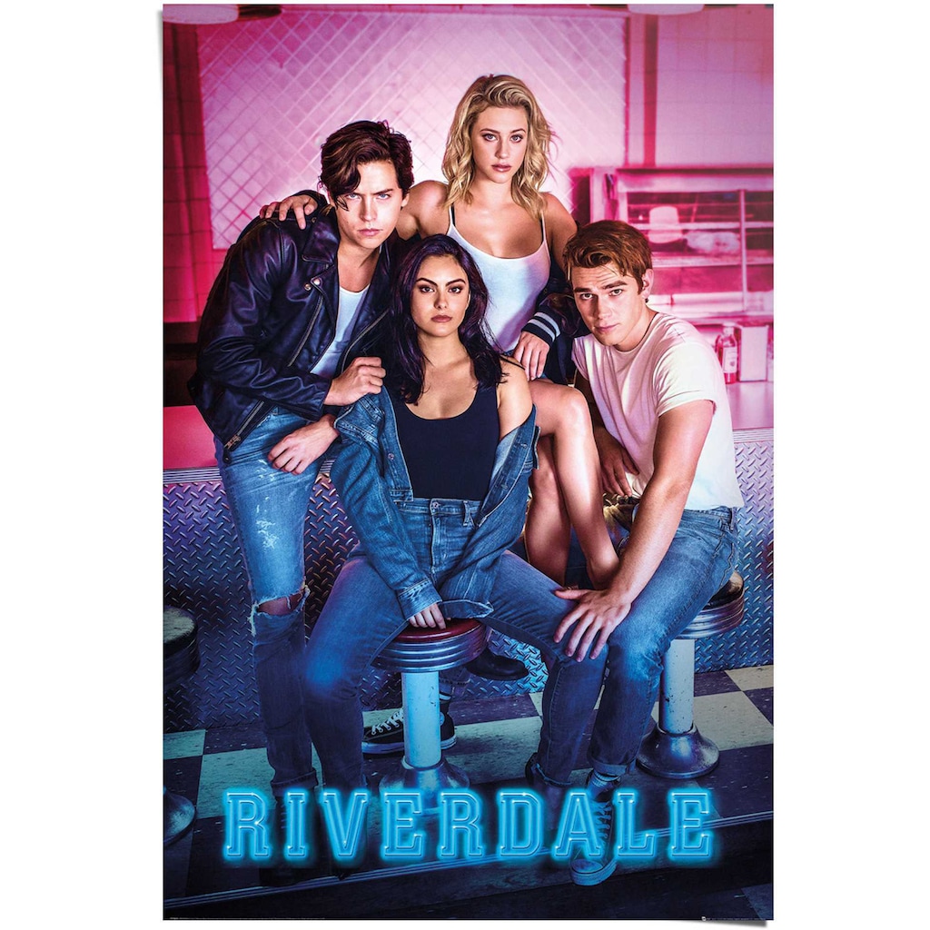 Reinders! Poster »Poster Riverdale Archie - Betty - Veronica - Jughead«, Serien, (1 St.)