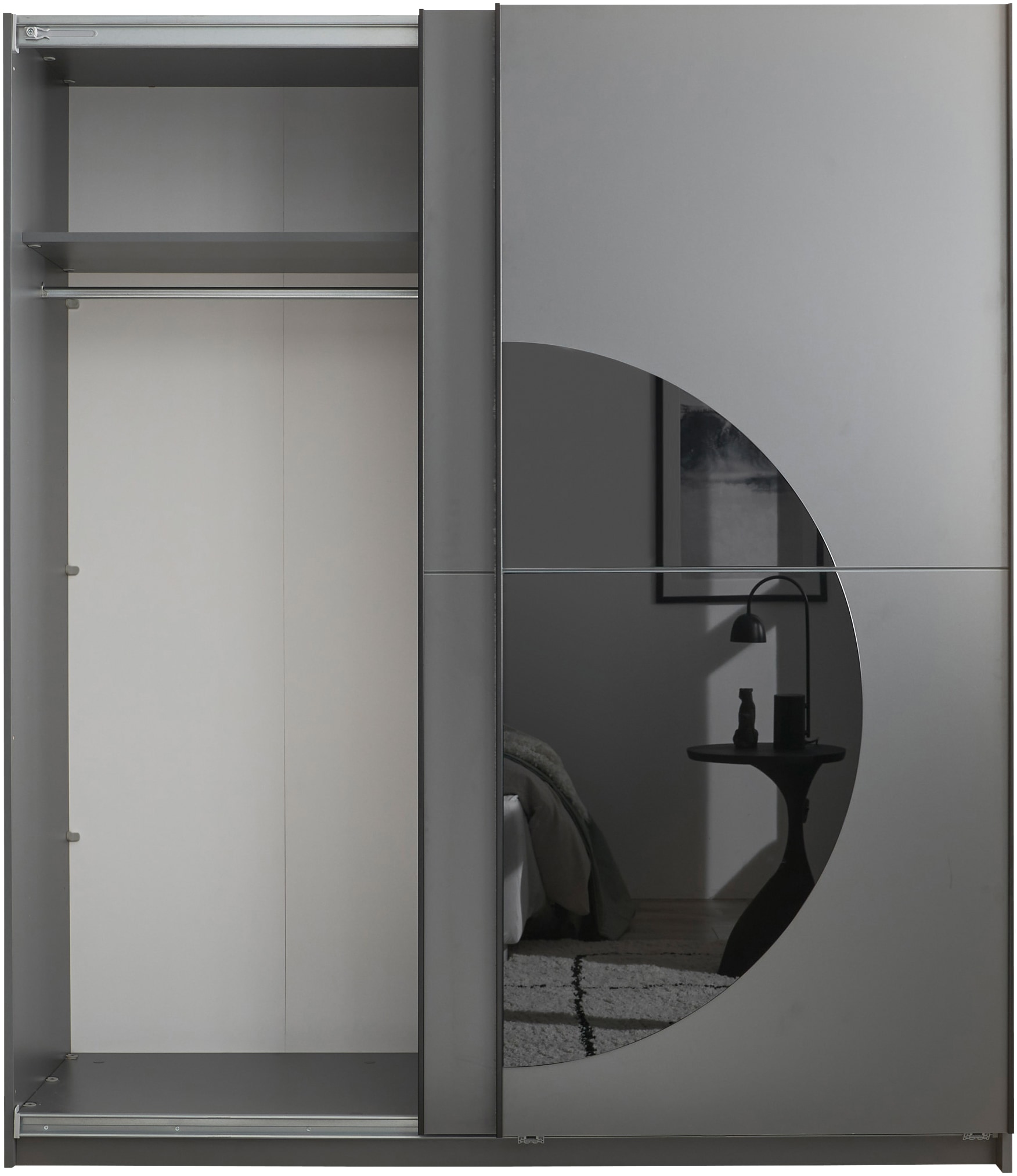 Schlafkontor Schwebetürenschrank »Lubsko Schiebetürenschrank, Kleiderschrank«