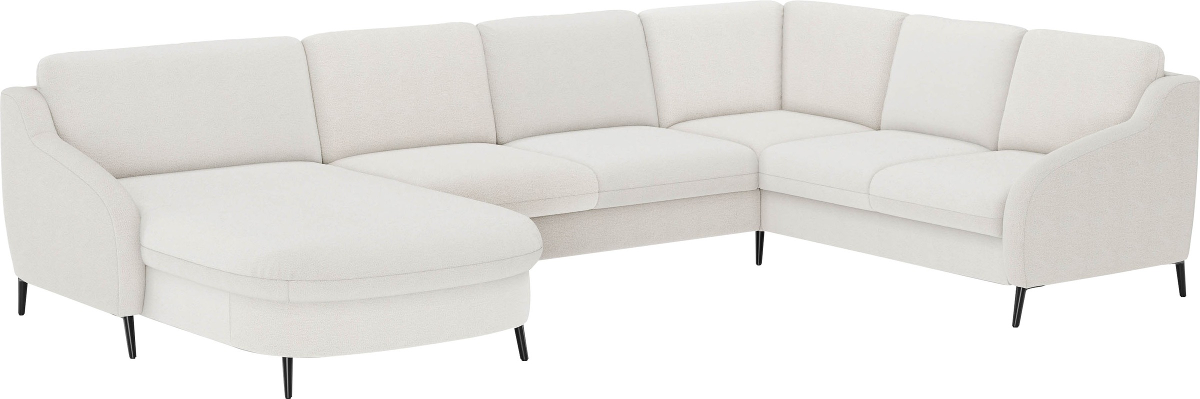 sit&more Wohnlandschaft »Soul U-Form«, wahlweise mit Bettfunktion und Bettkasten oder Schubkasten