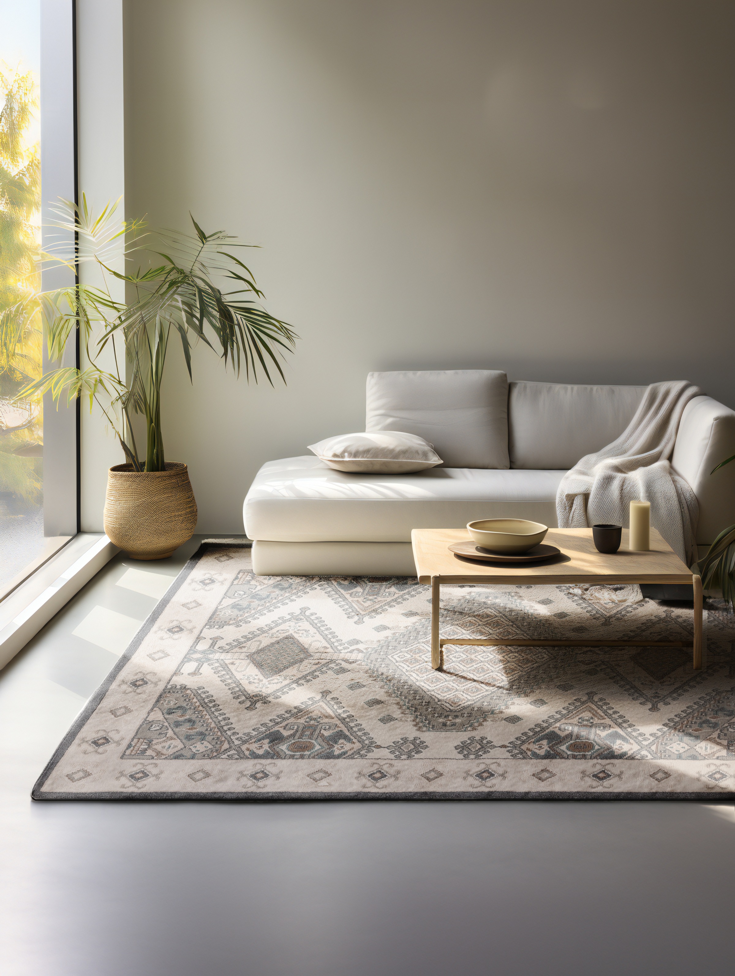 HANSE Home Teppich »Lakan«, rechteckig, 8 mm Höhe, Orient Optik, strapazierfähig, pflegeleicht, robust