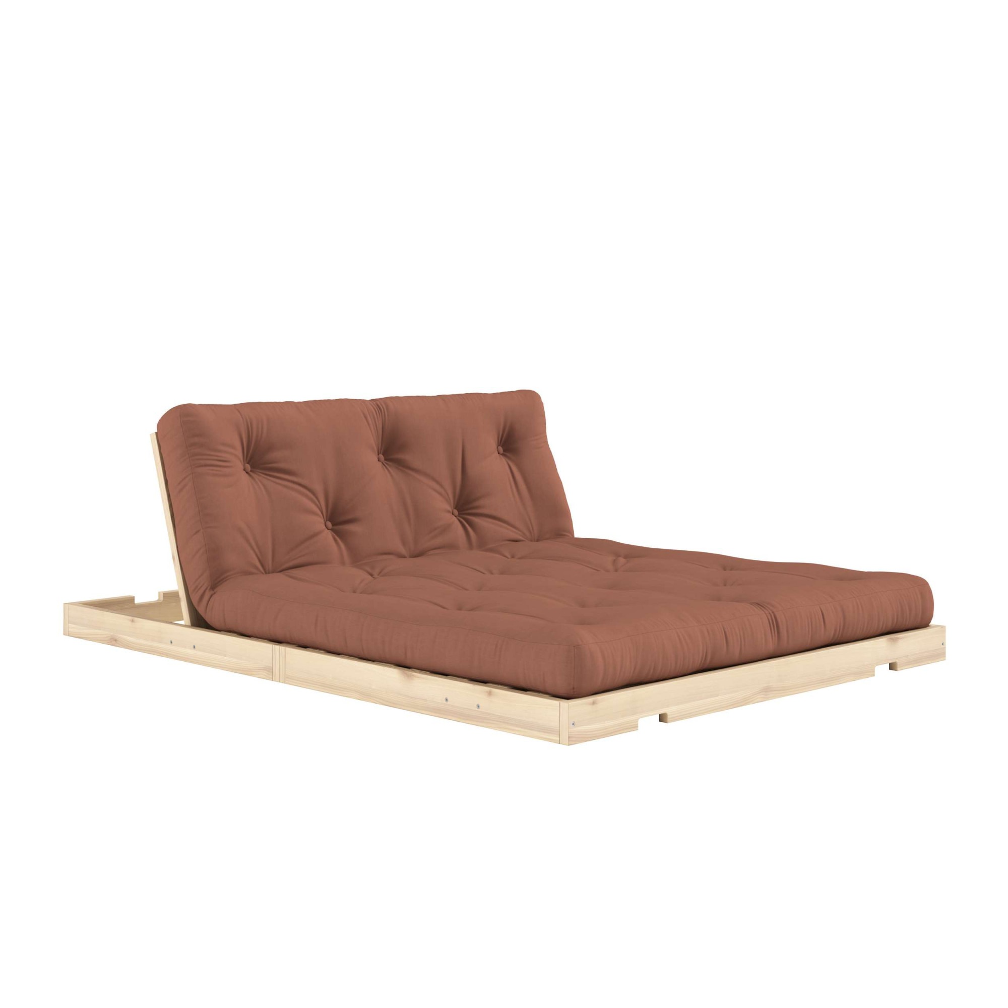 Karup Design Schlafsofa »Flip Sofabed, Made in Europe, mehrere Farben, vielseitig einsetzbar«, (B/H/T Sofa: ca 145 x 83 x 98,5 cm, Bett: ca 145 x 21 x 200 cm), inkl. handgefertigte Futonmatratze, FSC®-zertifiziertes Massivholz