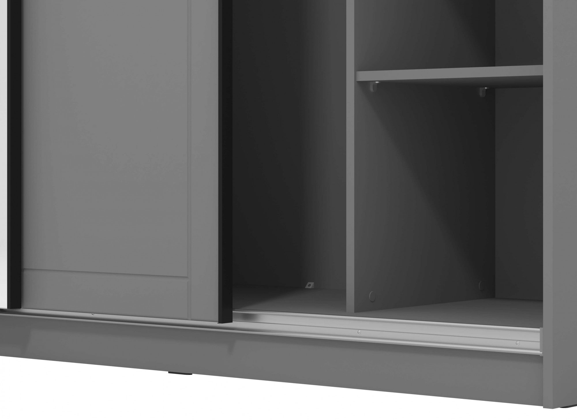 Home affaire Schwebetürenschrank »Valencia, Kleiderschrank im Landhausstil, 220x214x65,5cm«, mit kompletter Innenausstattung, FSC®-zertifizierter Holzwerkstoff