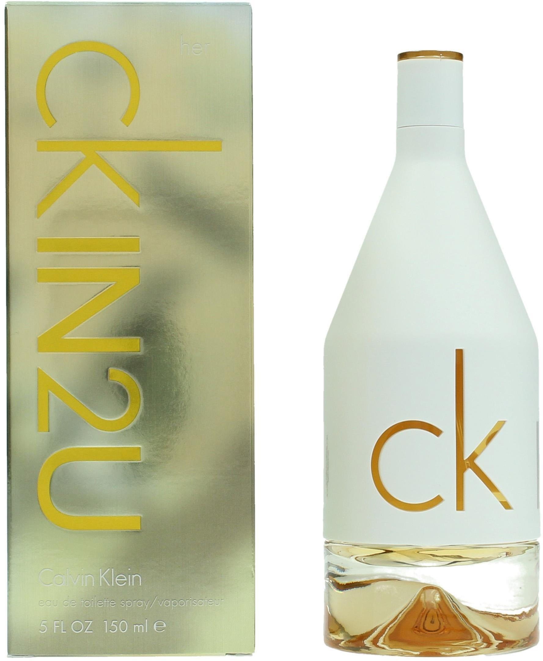 Calvin Klein Eau de Toilette »ck IN2U For Her«, mit orientalischer Durftnote