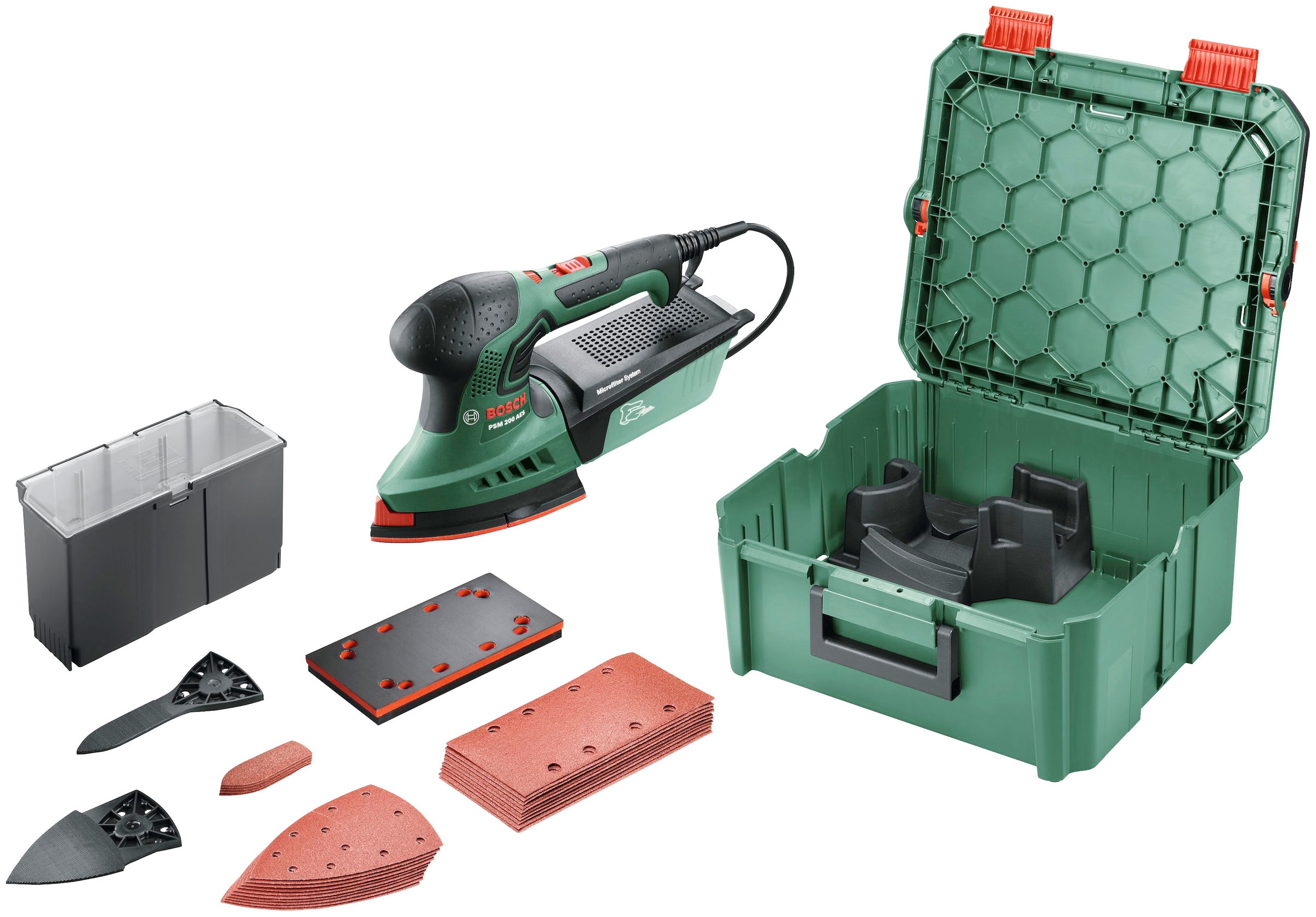 Bosch Home & Garden Multischleifer »PSM 200 AES + SystemBox«