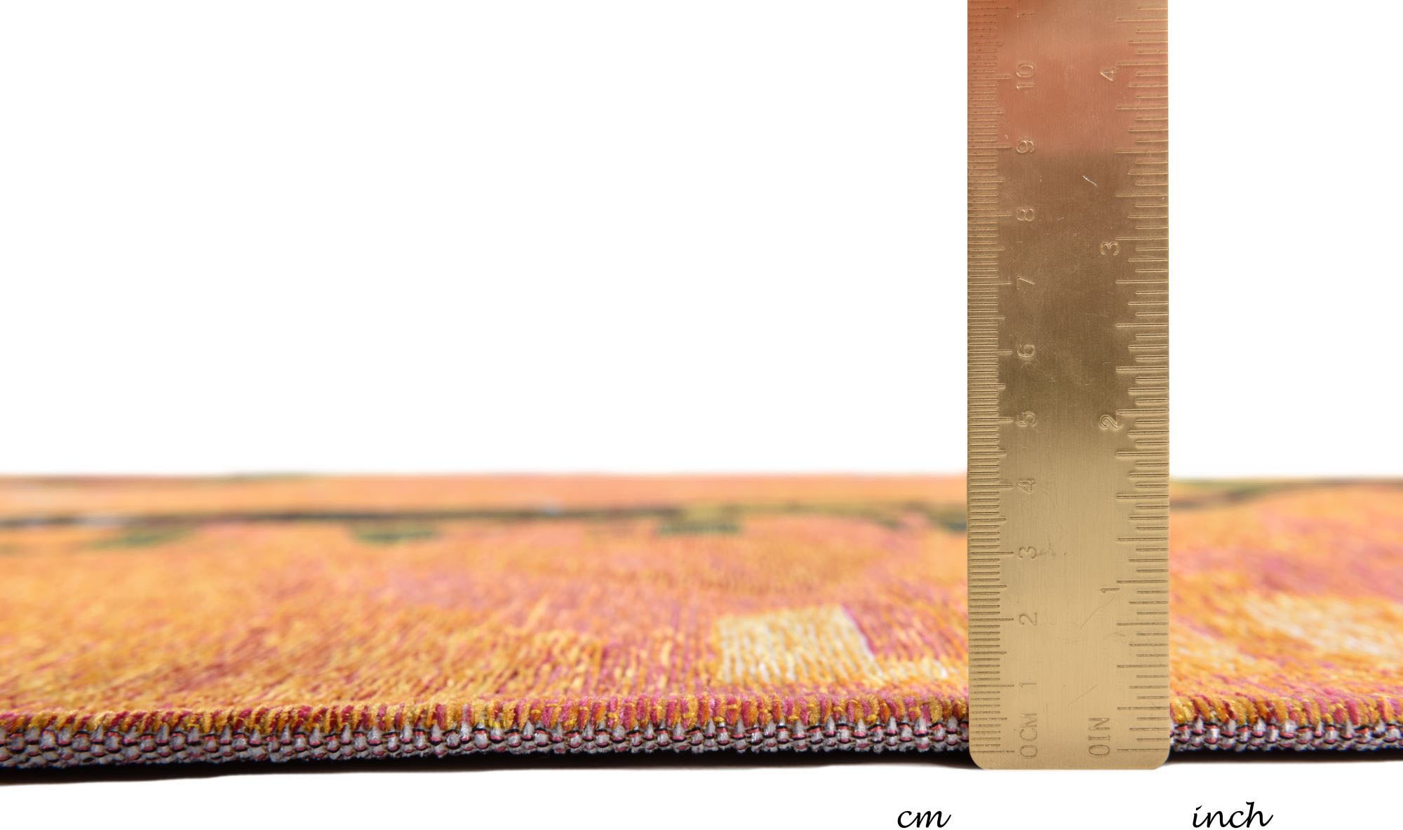 Gino Falcone Teppich »Cosima-115«, rechteckig, 3 mm Höhe, flachgeweber Jaquard-Teppich, mit Chenillegarn, modernes Design