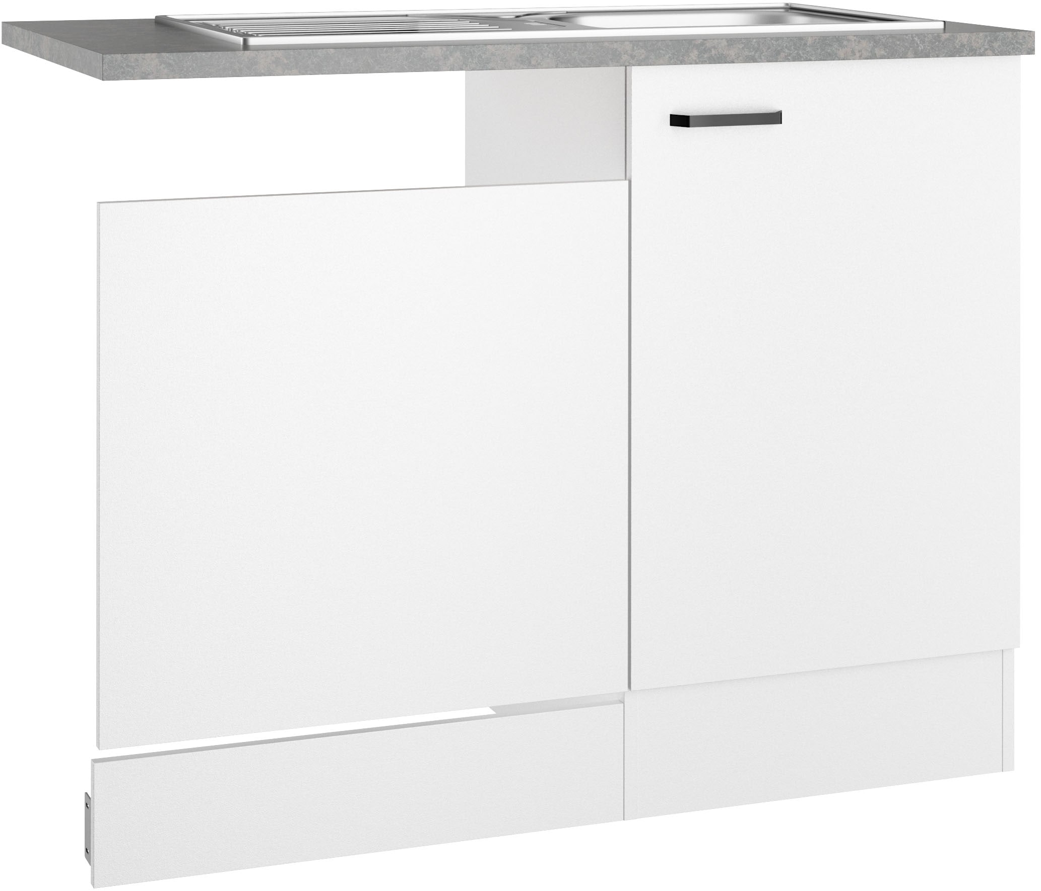 OPTIFIT Spülenschrank »OPTImulti« Breite 110 cm, mit 1 Tür u. Blende f. Geschirrspüler, Einbauspüle
