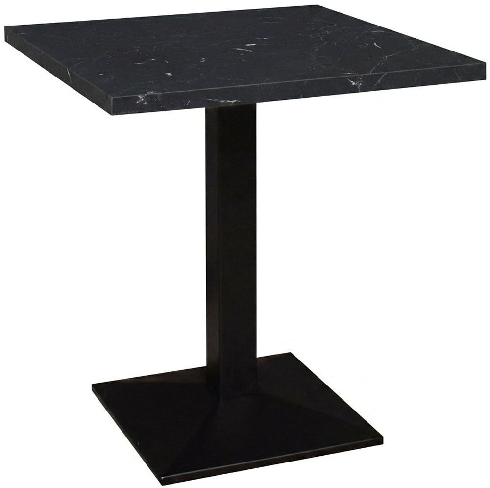 Mäusbacher »Big Bistro Metall« Quadrat-Säulengestell, eckige Platte BHT 70x75x70 cm