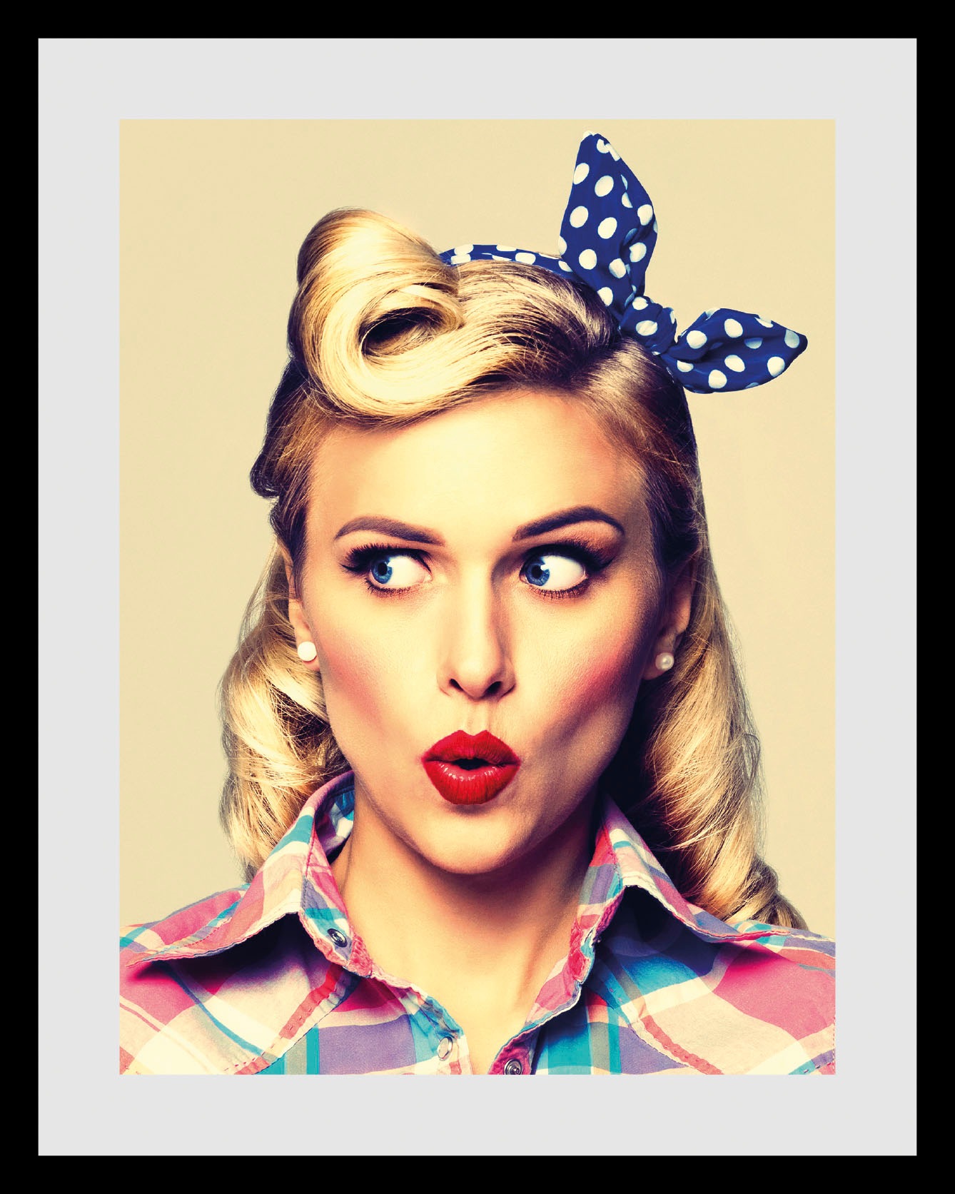 queence Bild »Lady«, Frau-Bilder von Frauen-Art-Kunst-Fashion-Mode-Magazinc günstig online kaufen