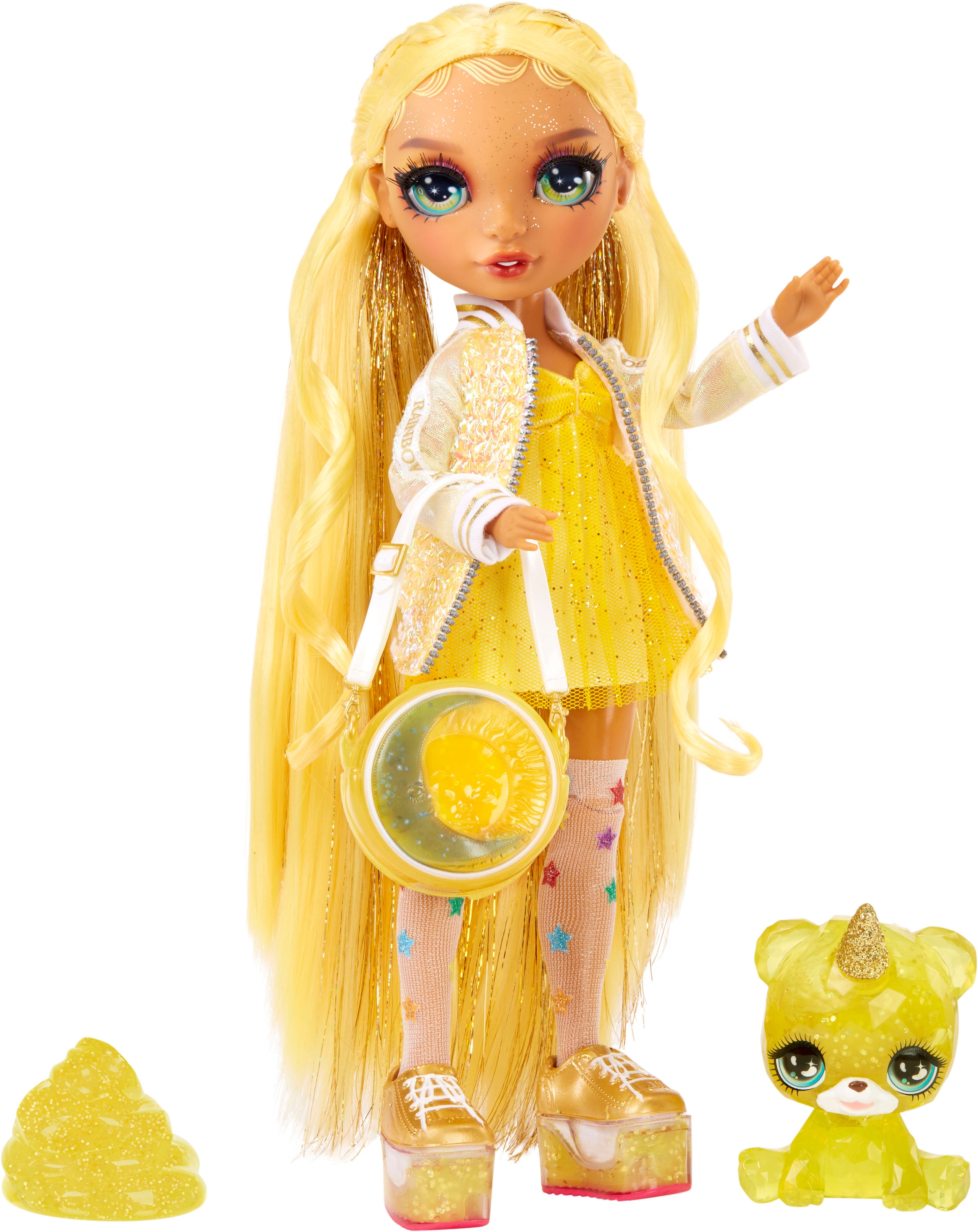 RAINBOW HIGH Anziehpuppe »Classic Rainbow Fashion Doll- Sunny (yellow)«