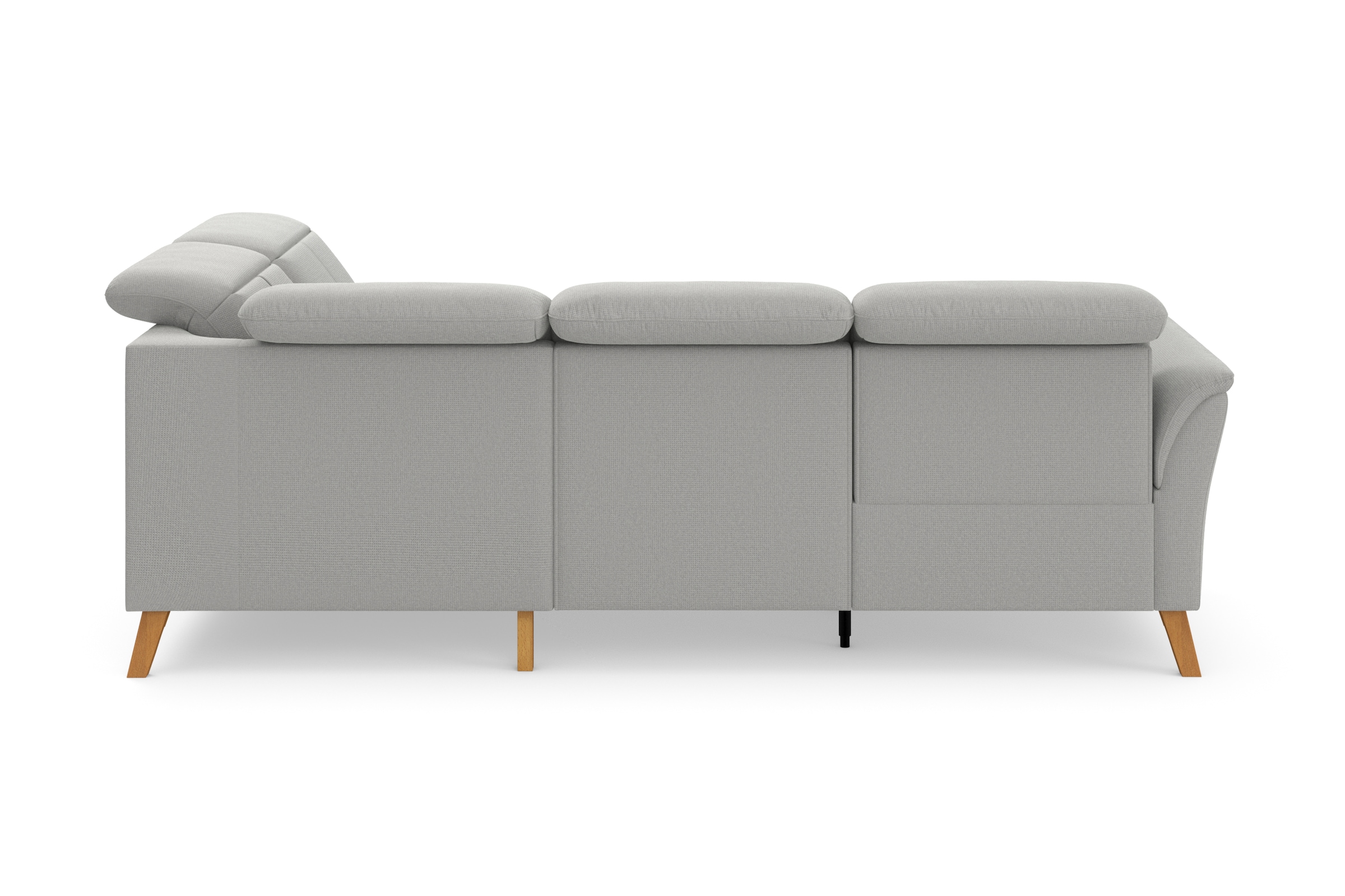 sit&more Ecksofa »Romero L-Form«, wahlweise mit oder ohne TV-Funktion, Bettfunktion, Bettkasten