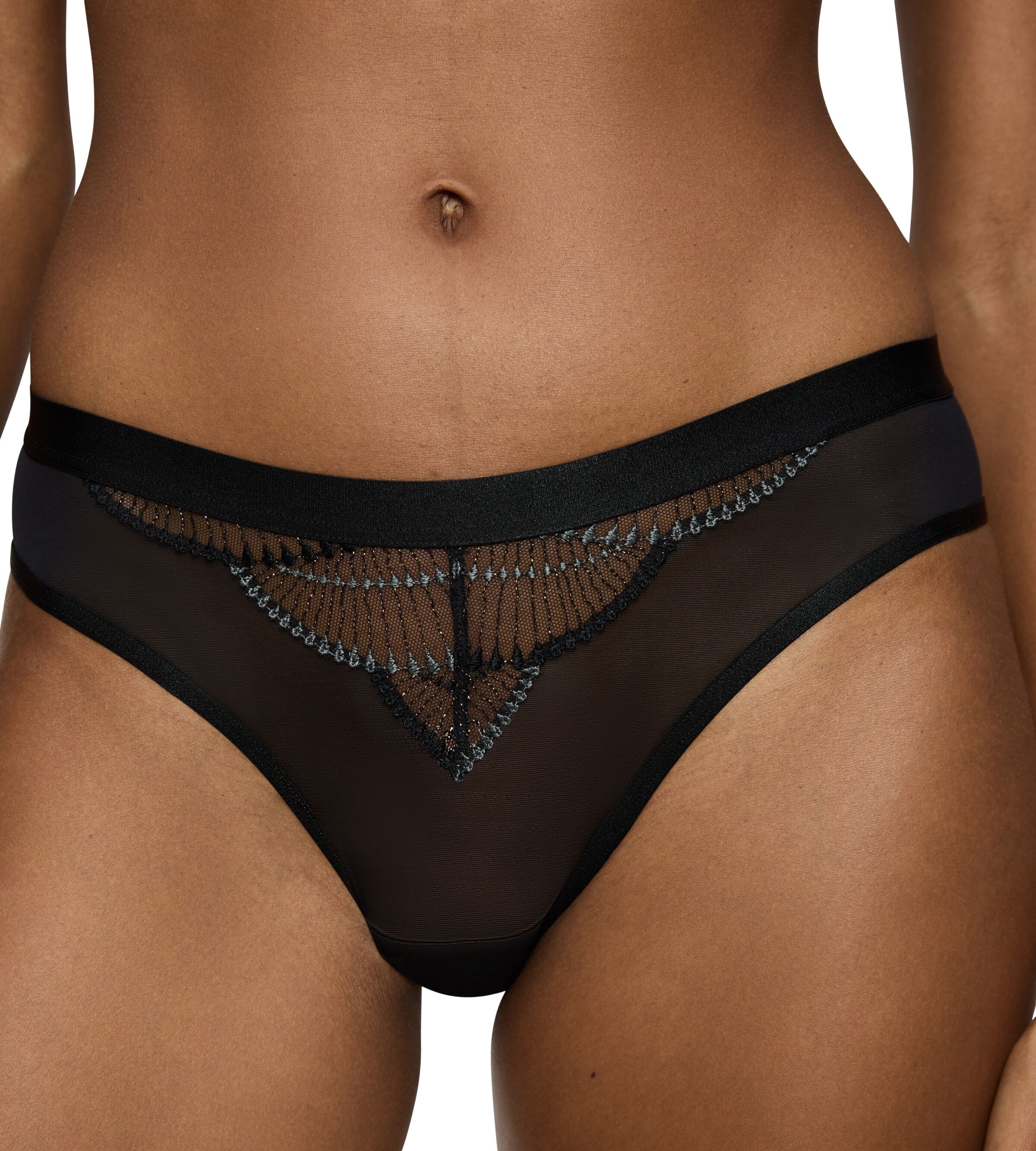 Triumph Brasilslip »Palina Sea Full of Stars«, Keyhole-Detail auf der Rückseite, Spitze, Stickerei