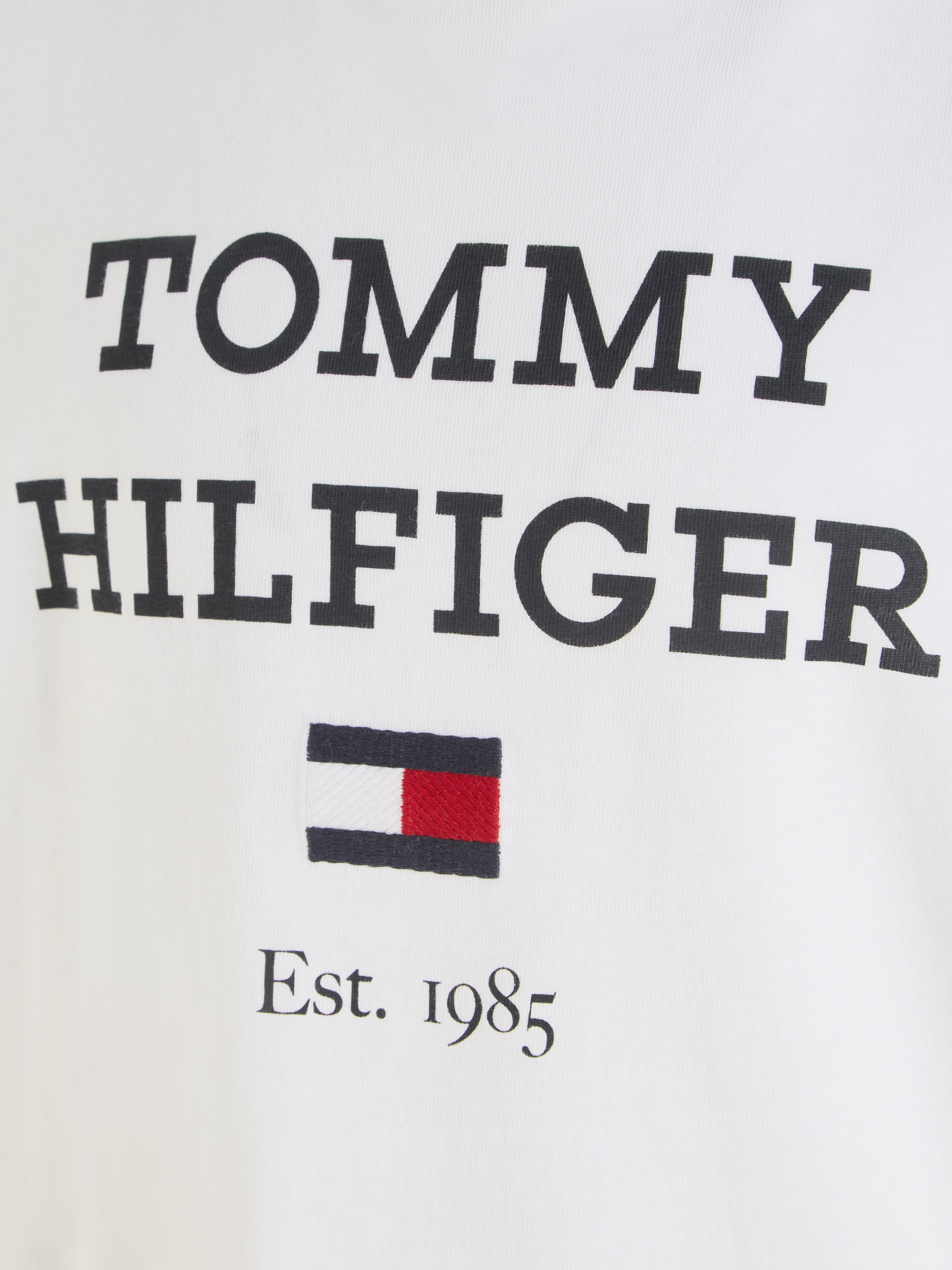 Tommy Hilfiger Langarmshirt »TH der LOGO auf TEE mit Brust L/S«, kaufen Logo großem