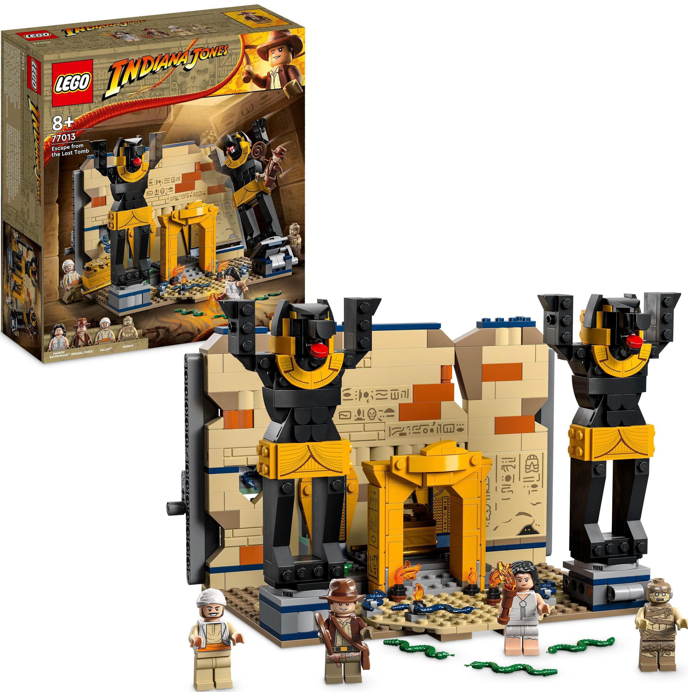 Bild von LEGO® Konstruktionsspielsteine »Flucht aus dem Grabmal (77013), LEGO® Indiana Jones«, (600 St.)