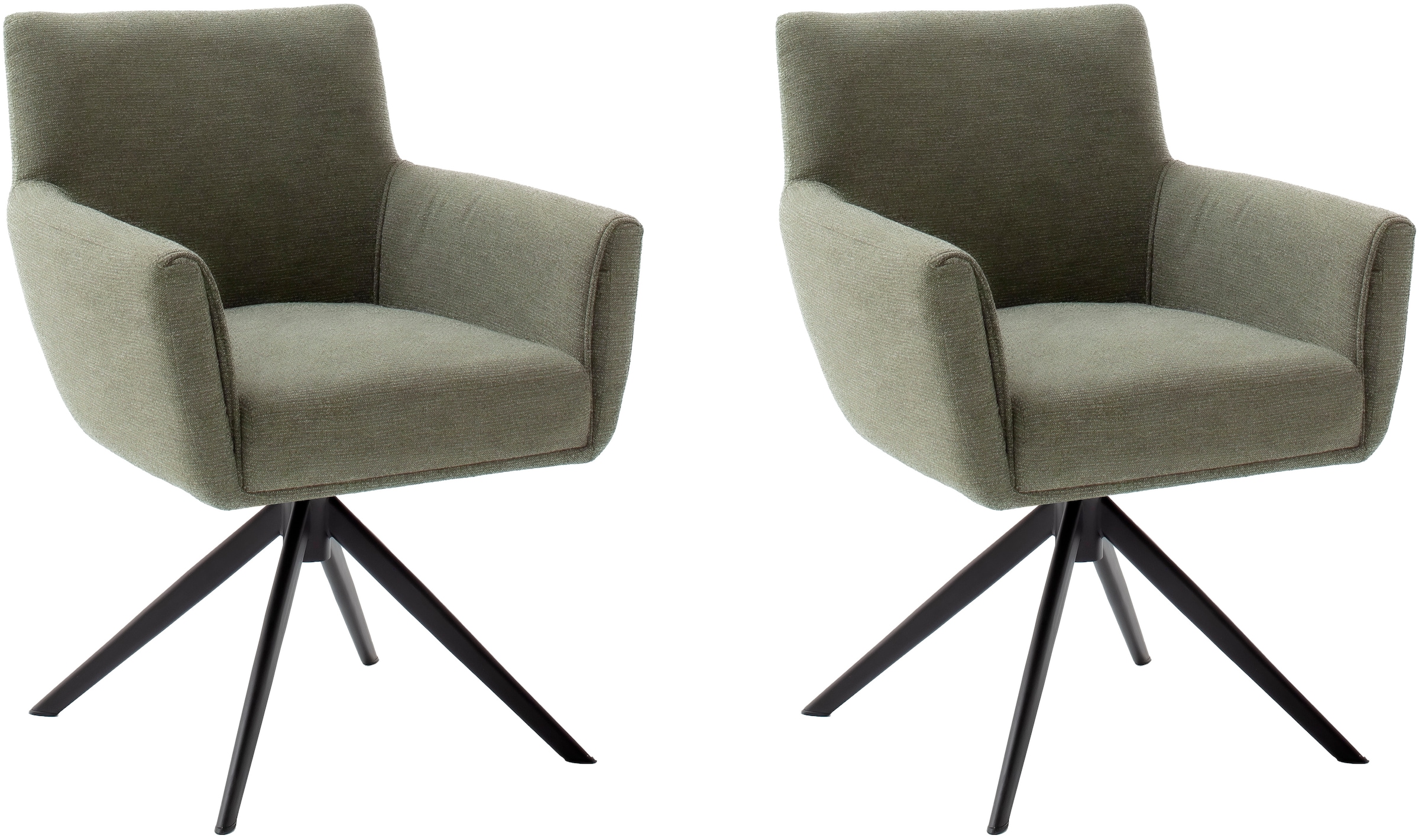 MCA furniture 4-Fußstuhl »WILSON Esszimmerstuhl, Armlehnstuhl, Polsterstuhl günstig online kaufen