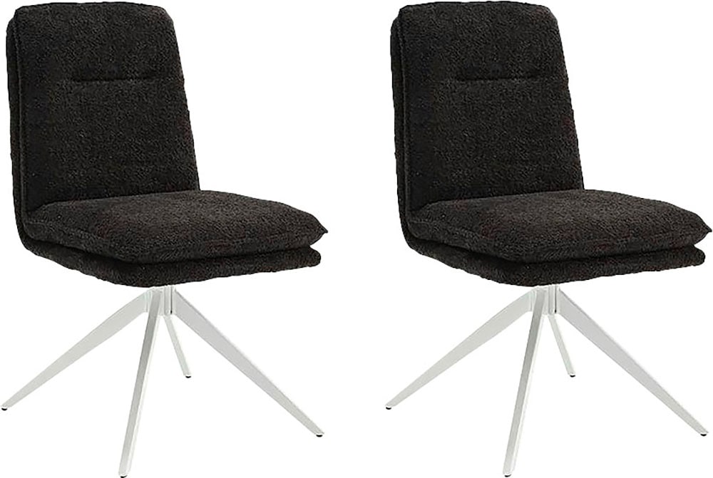 Home affaire Esszimmerstuhl »Valencia« (Set) 2 Stk. Boucle verschiedene Ges günstig online kaufen