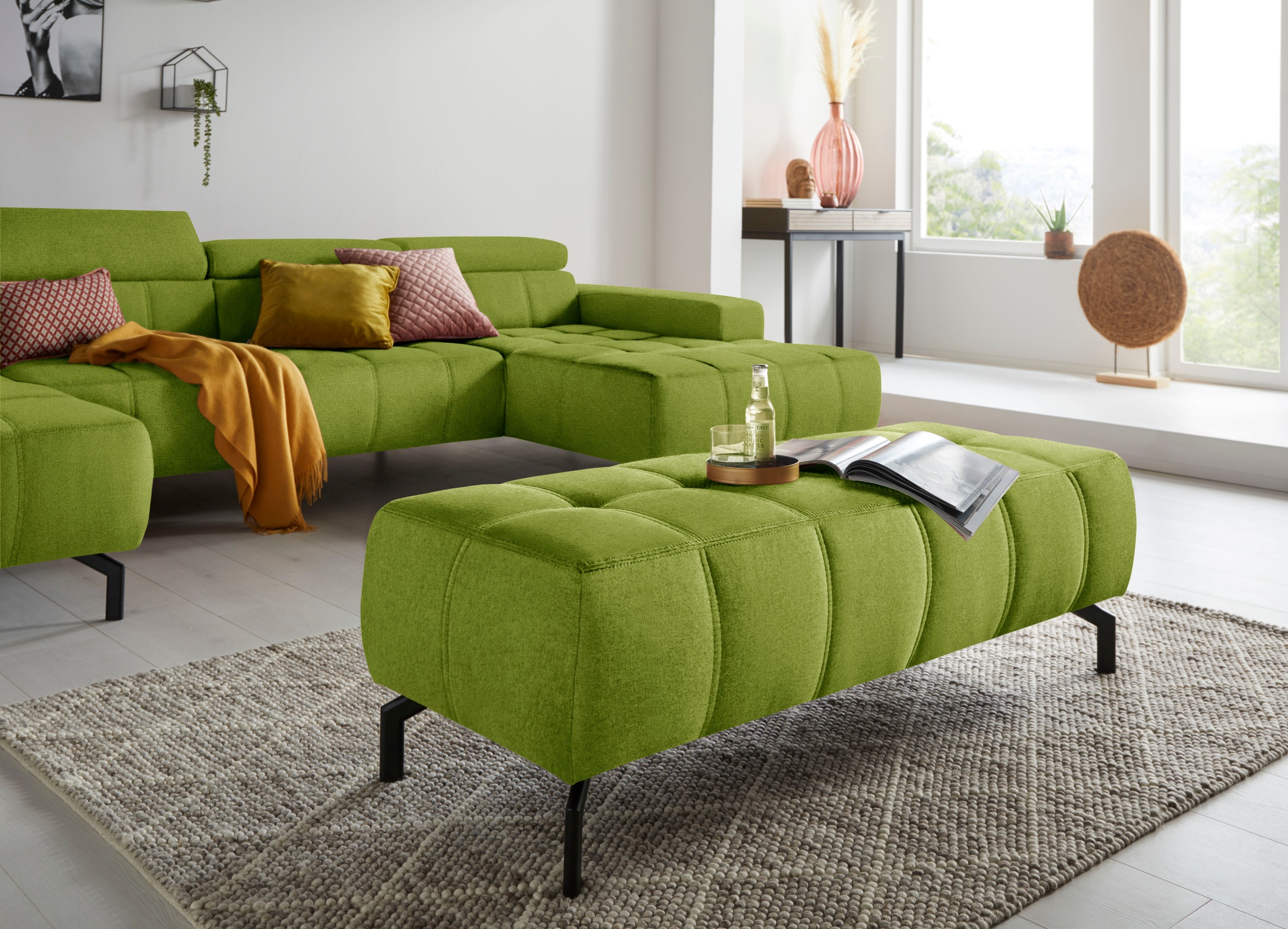 DOMO collection Polsterhocker "Cunelli", passend zur "Cunelli"-Serie günstig online kaufen