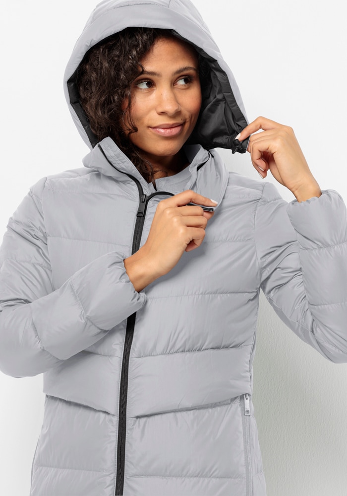 Jack Wolfskin Daunenmantel »LENAUPLATZ COAT W«