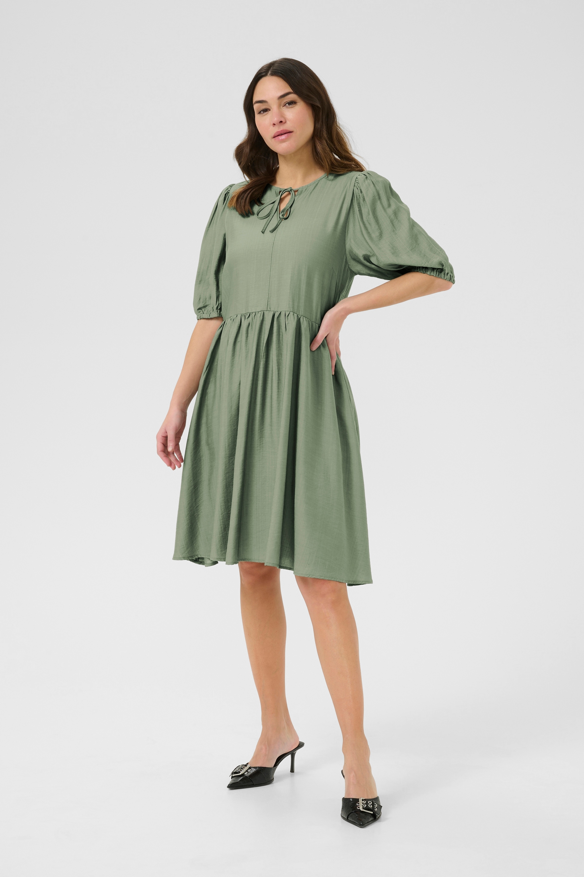 KAFFE Midikleid »Kleid KAmariana«
