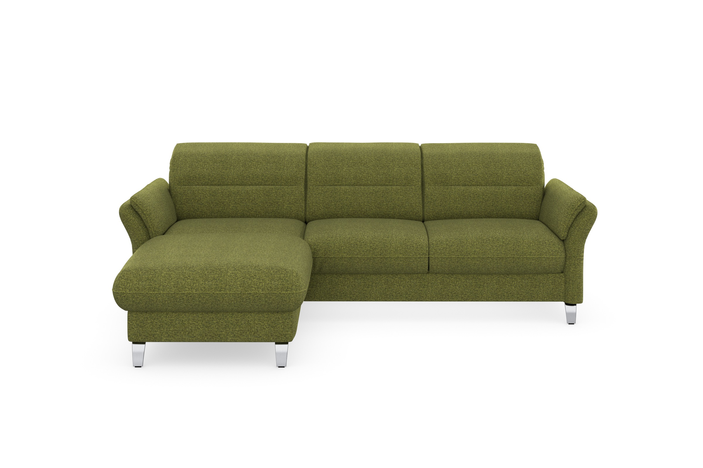 sit&more Ecksofa »Grenoble L-Form mit Federkern«, wahlweise mit Bettfunktio günstig online kaufen