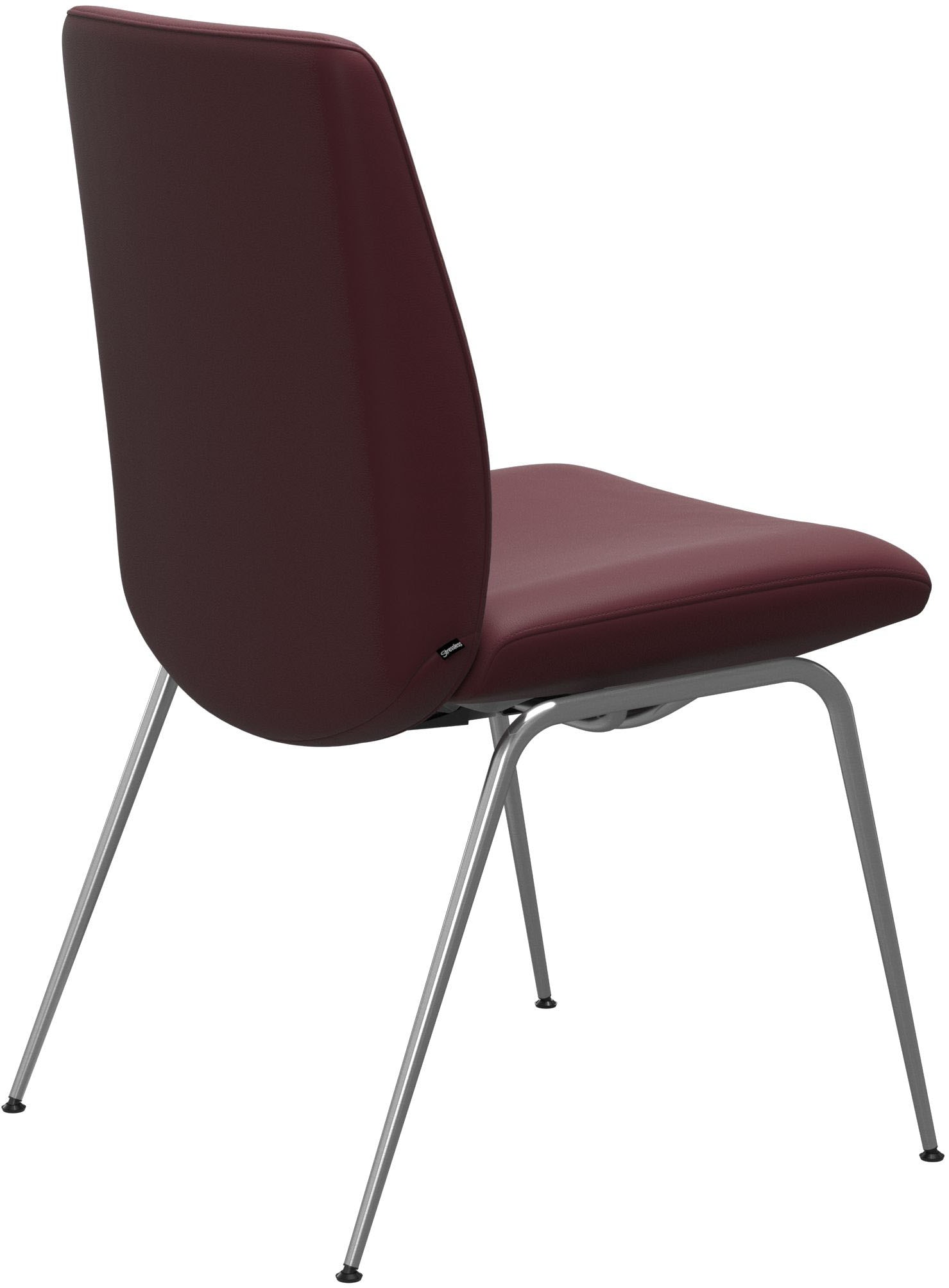 Stressless® Polsterstuhl »Laurel«, Leder BATICK, Low Back, Größe L, mit Beinen aus Stahl in Chrom glänzend