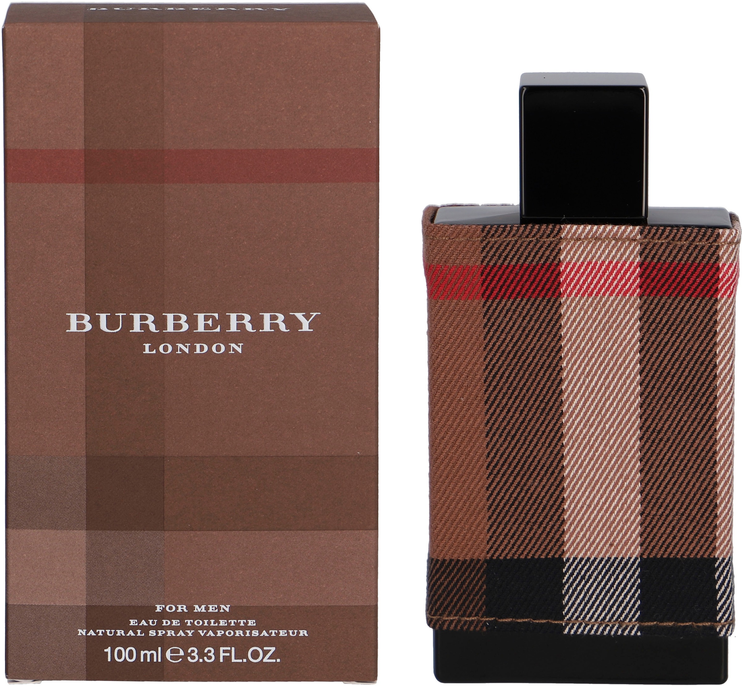 BURBERRY Eau de Toilette »London Men«, mit holzigem Akzent