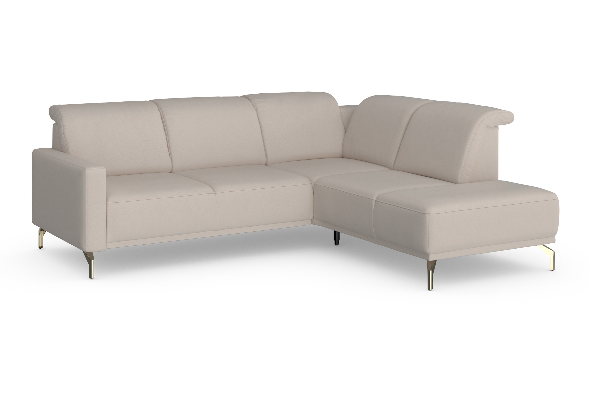 sit&more Ecksofa »Bailando L-Form«, wahlweise mit Kopfteilverstellung und Vorziehsitz, motorisch