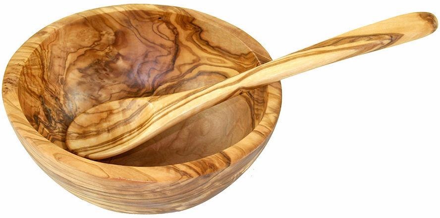 Olivenholz-erleben Müslischale »rund aus edlem naturbelassenem Olivenholz« günstig online kaufen