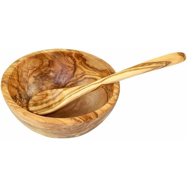 Olivenholz-erleben Müslischale, 2 tlg., aus Holz, Olivenholz online  bestellen