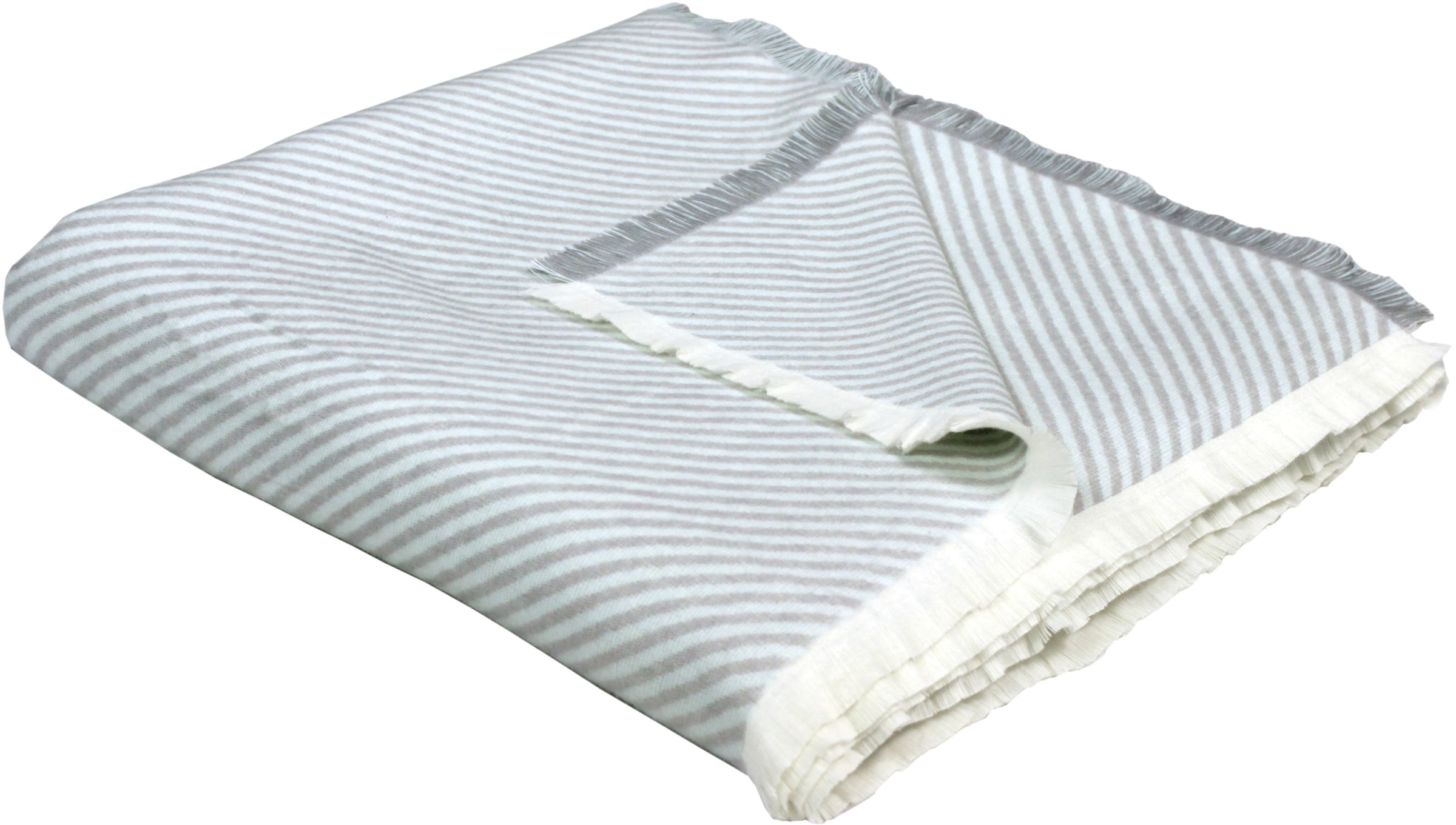 bestellen aus Adam GOTS Wohndecke Bio-Baumwolle, »Stripes«, bequem nachhaltig und - schnell Kuscheldecke zertifiziert