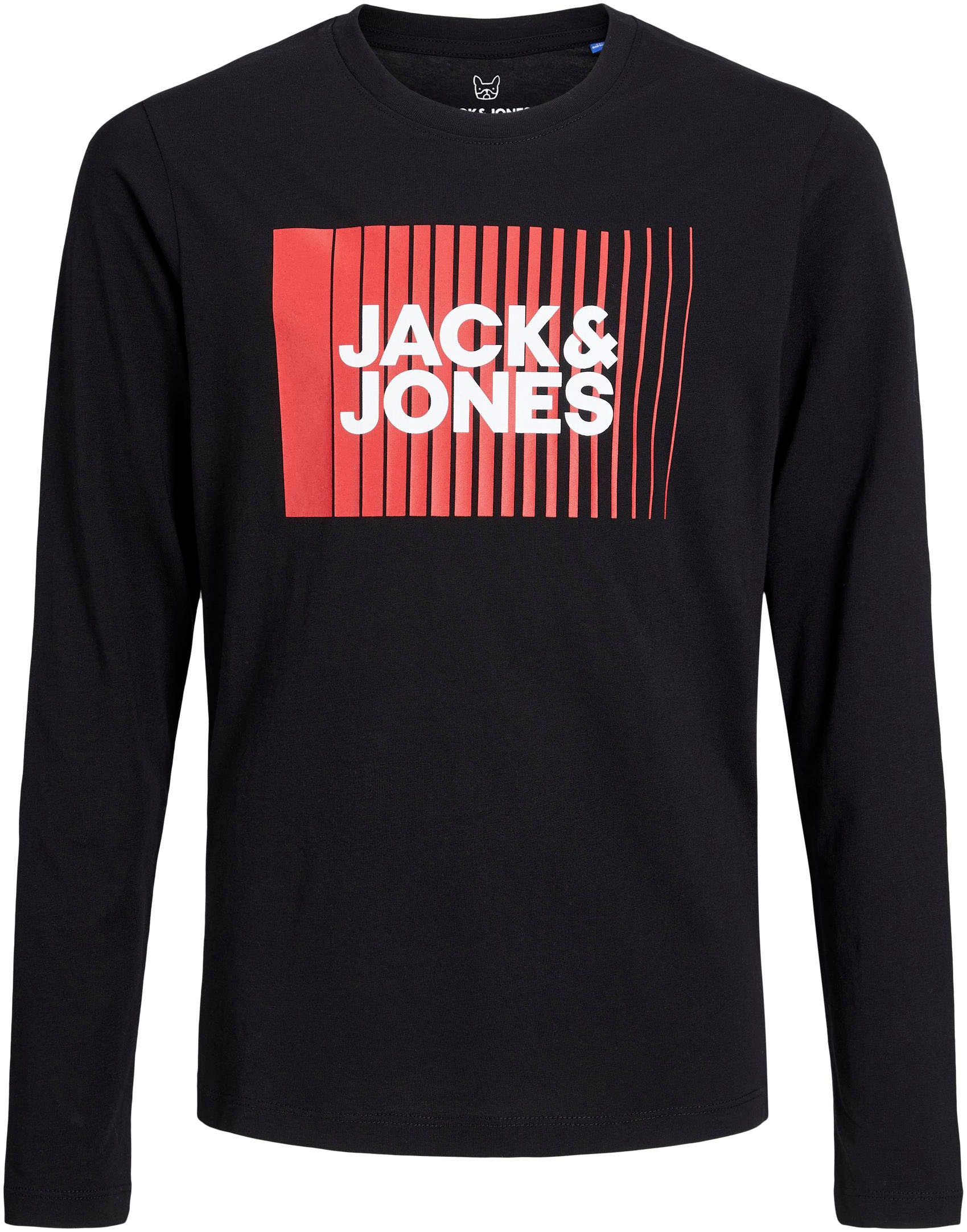 Jack & Jones Junior Langarmshirt »JJECORP LOGO TEE PLAY LS O-NECK NOOS JNR«  online bestellen