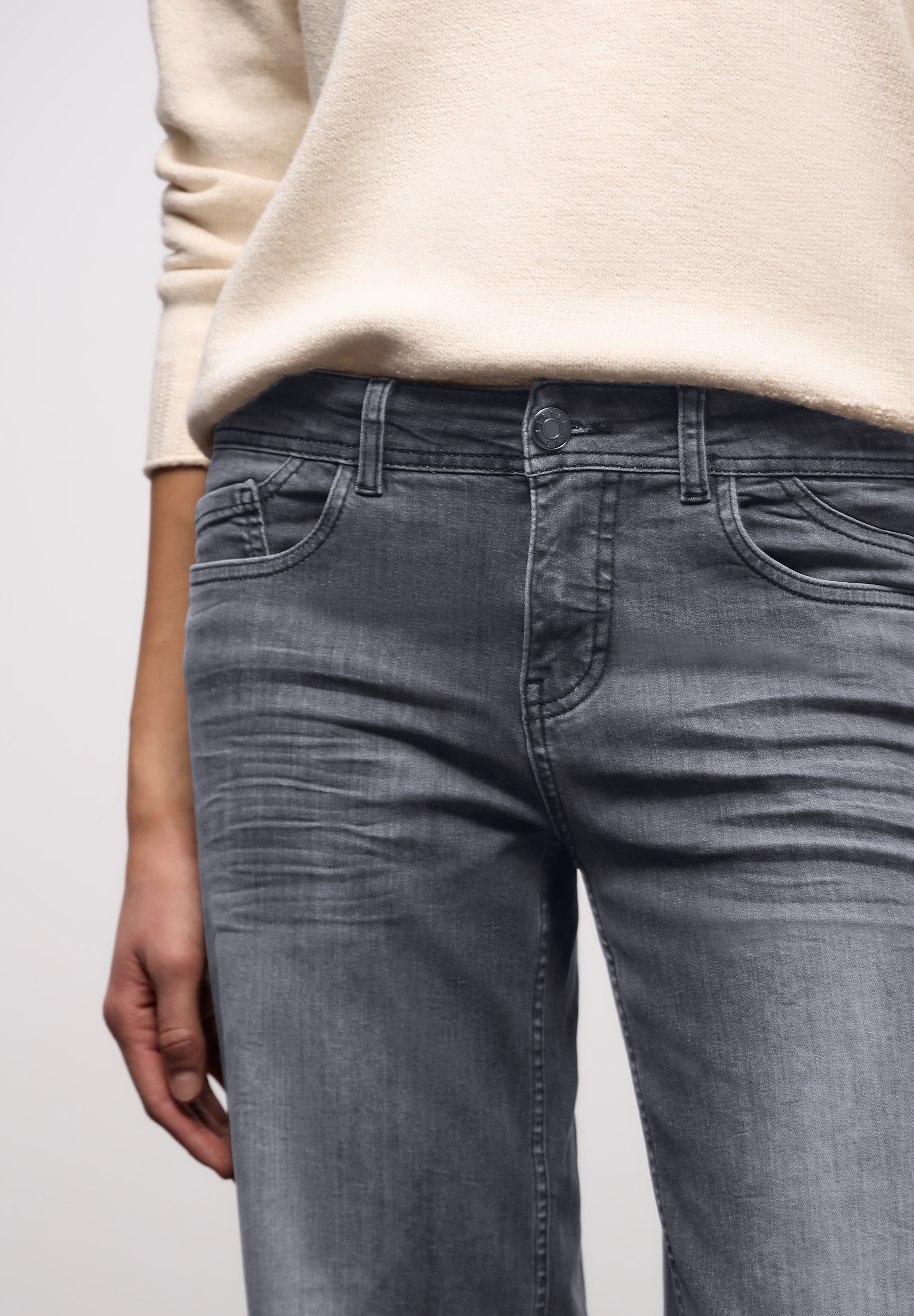 STREET ONE 5-Pocket-Jeans »Style Wide Leg«