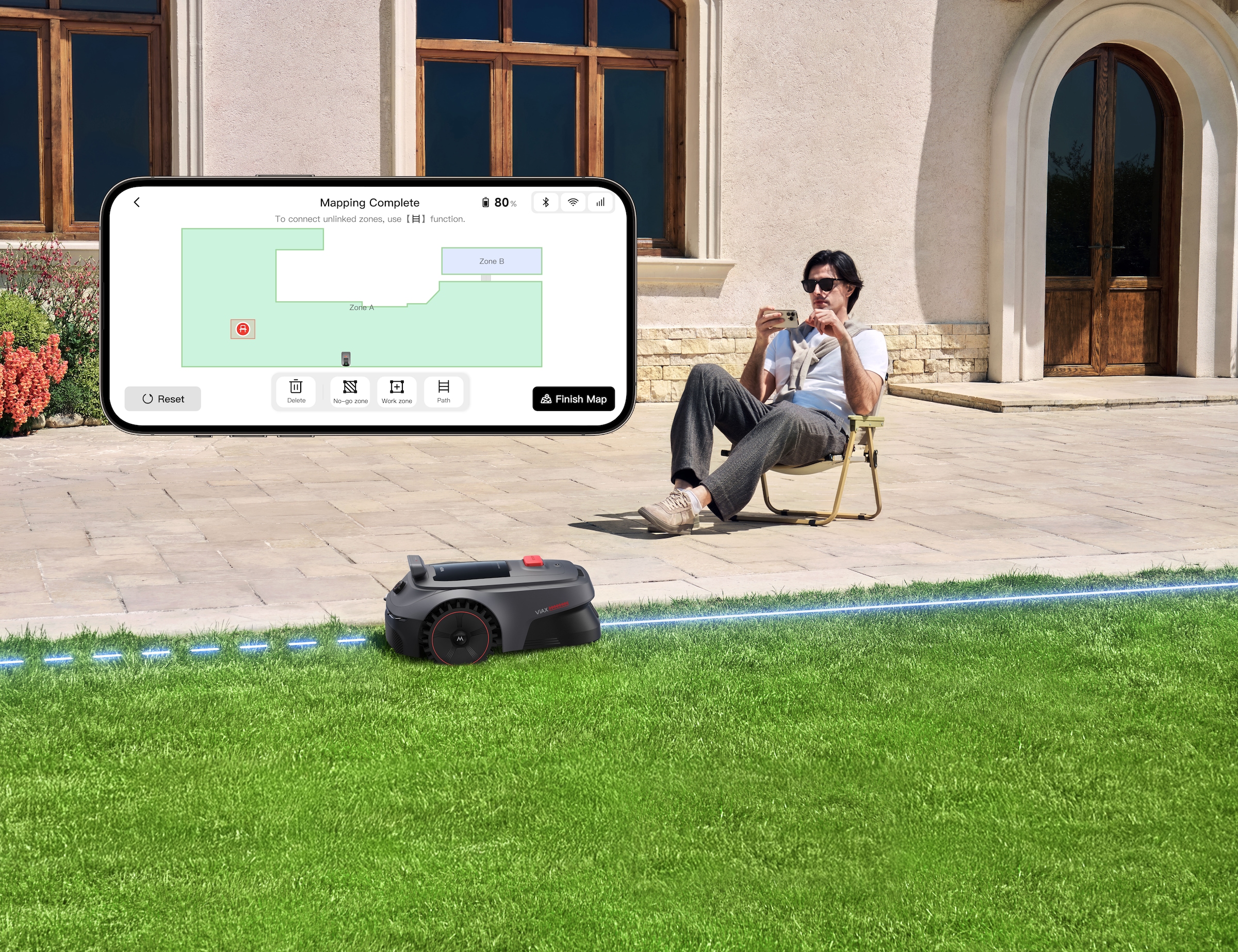 Mova Rasenmähroboter »Viax 500«