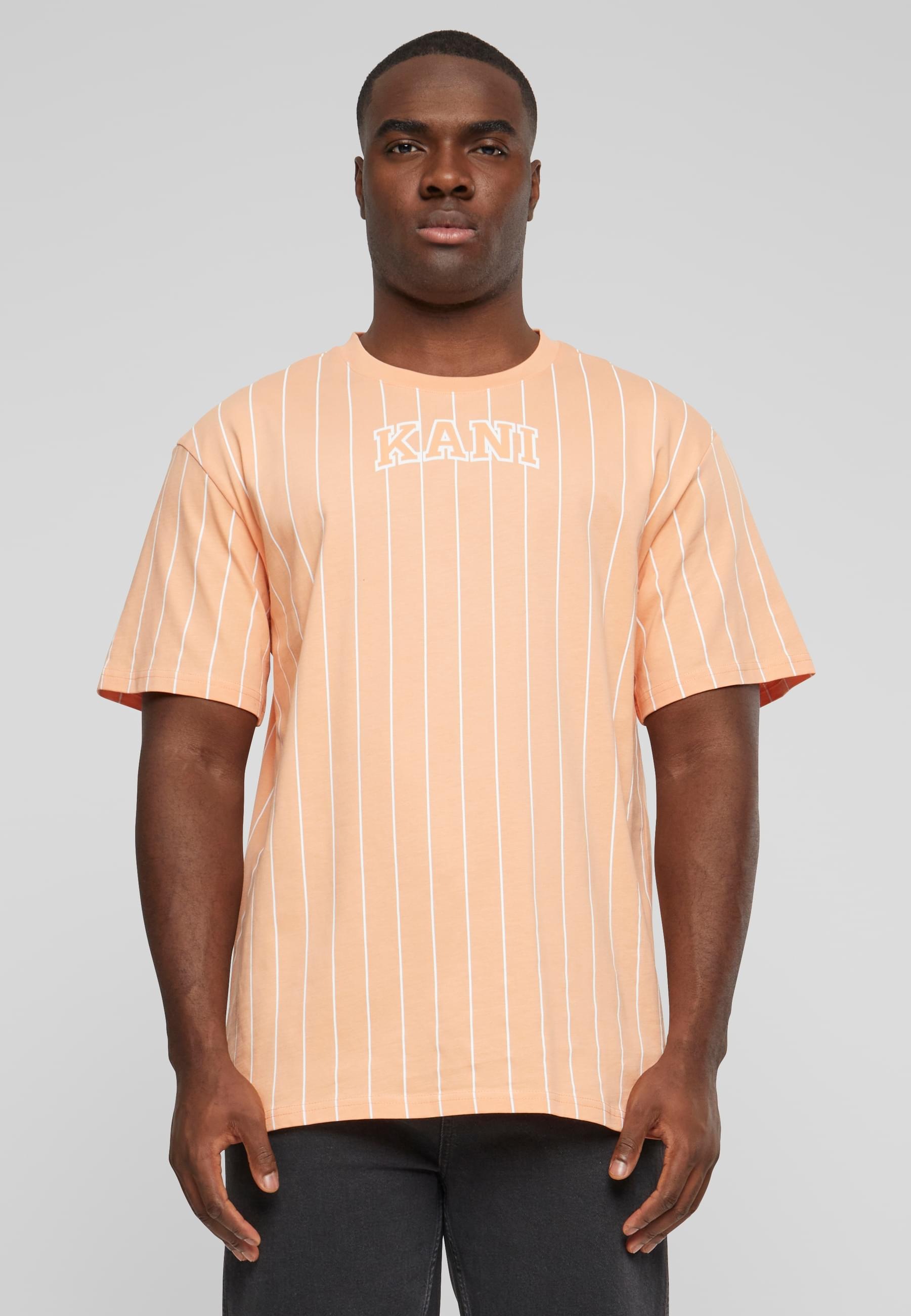Karl Kani T-Shirt »Karl Kani Herren KM241-025-2 Karl Kani Small Serif Pinstripe Tee« 1 Stk.