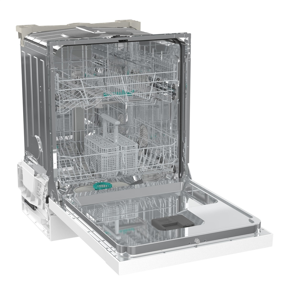 GORENJE Unterbaugeschirrspüler »GU 642 E90W«, 13 Maßgedecke, AquaStop