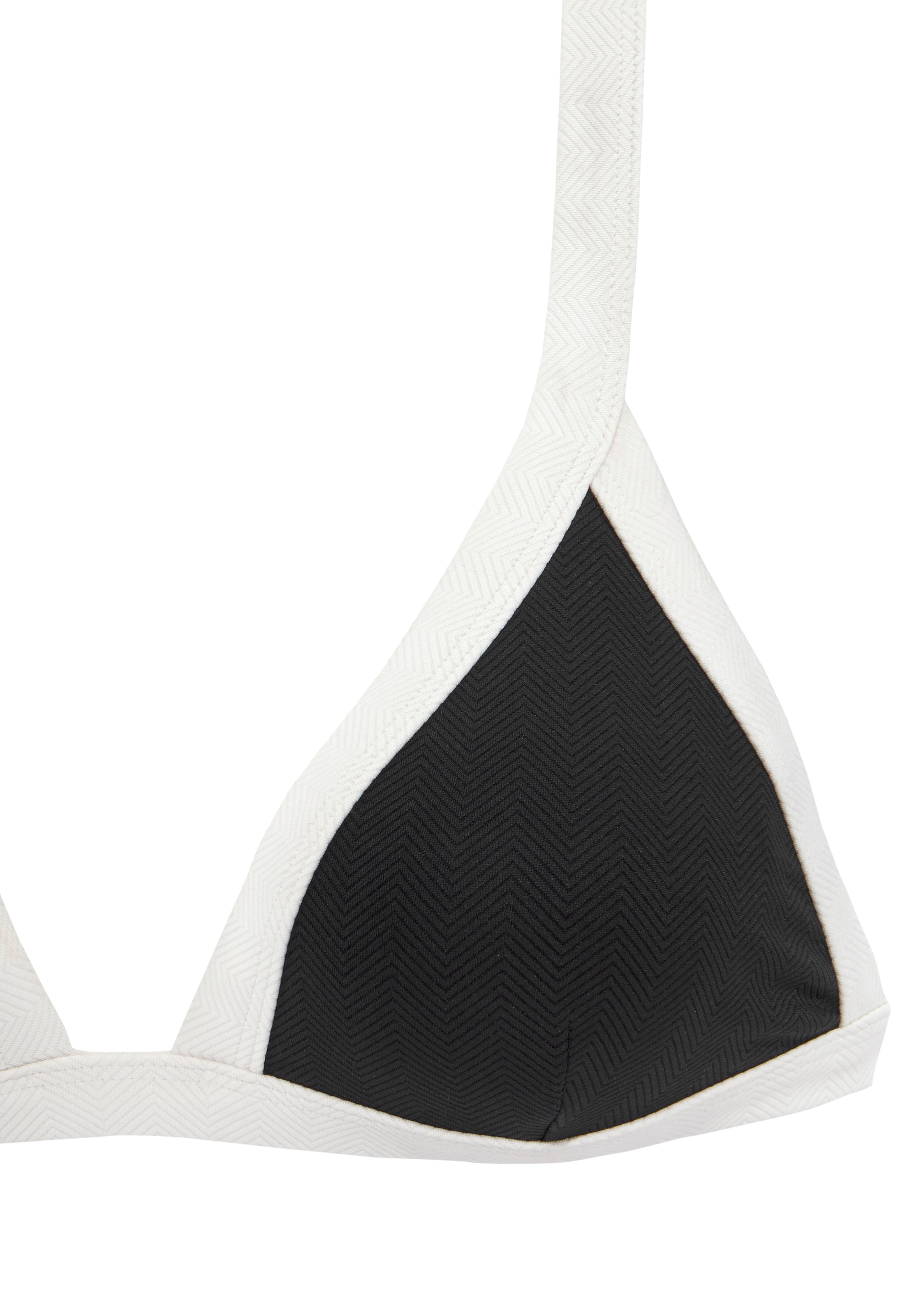 Venice Beach Triangel-Bikini, aus strukturierem Material